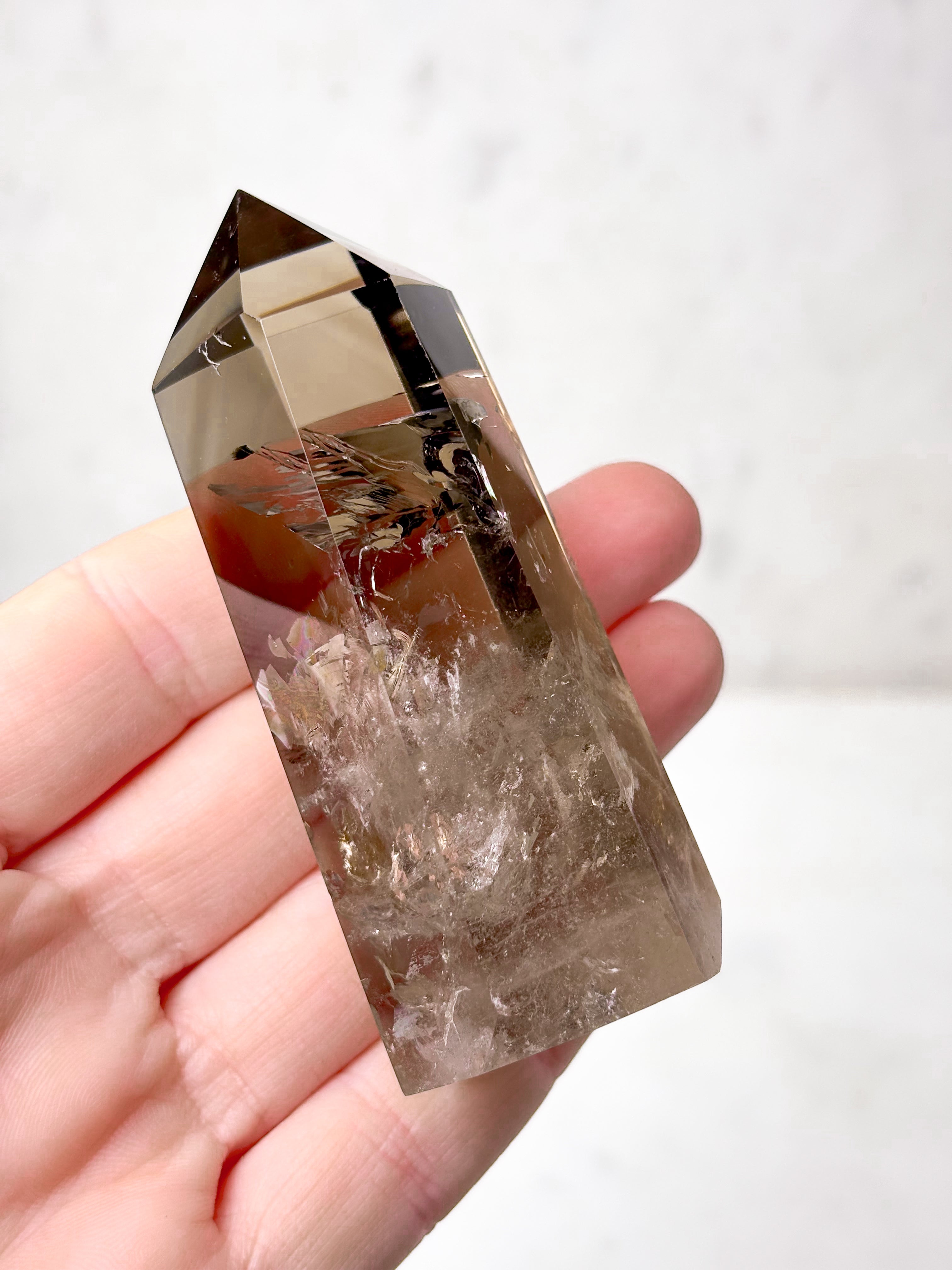 Røgkvarts Tårn (Nr. 15) Eksklusiv Kvalitet