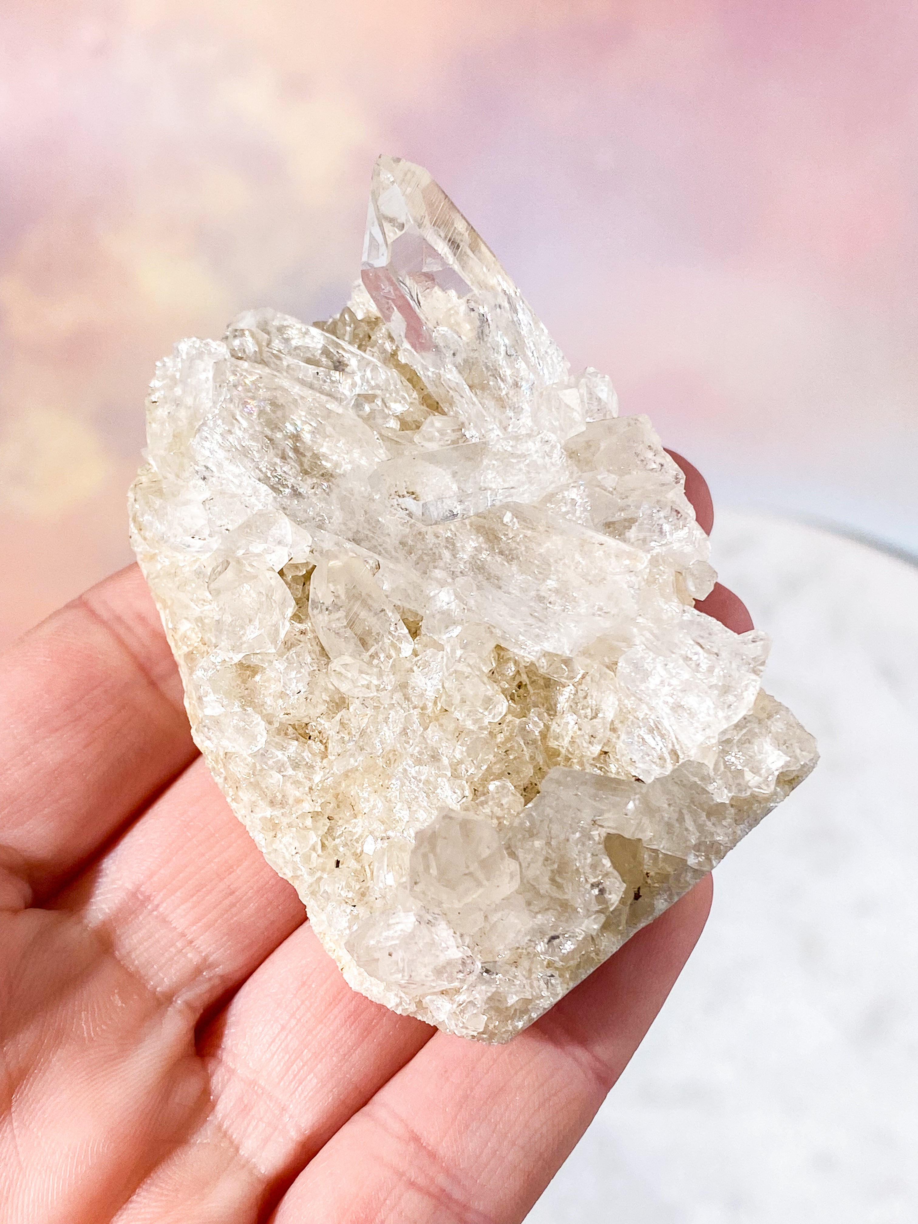 Himalaya Bjergkrystal Klynge (Nr. 26)