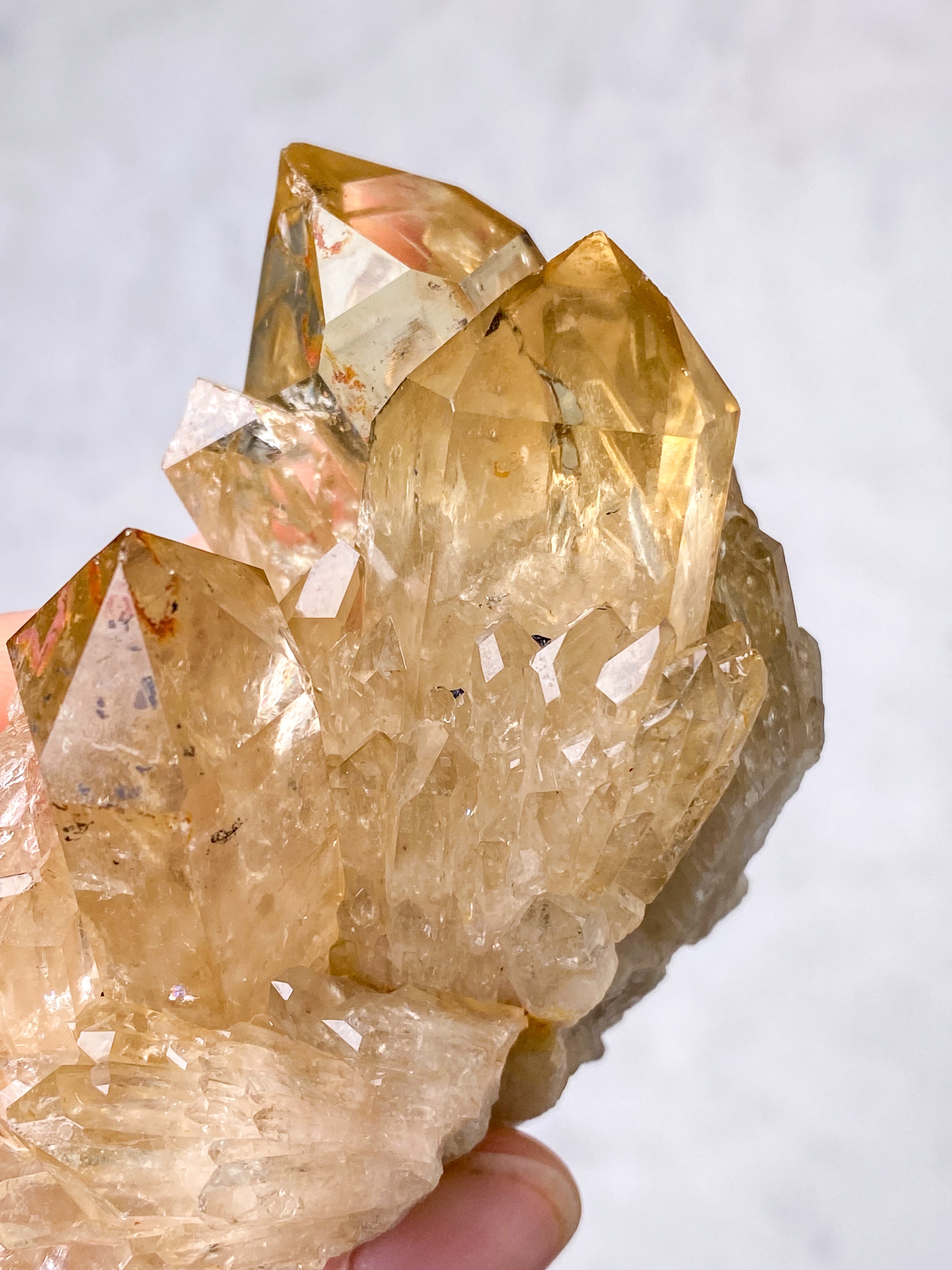 Kundalini Citrine Cluster (No. 43)