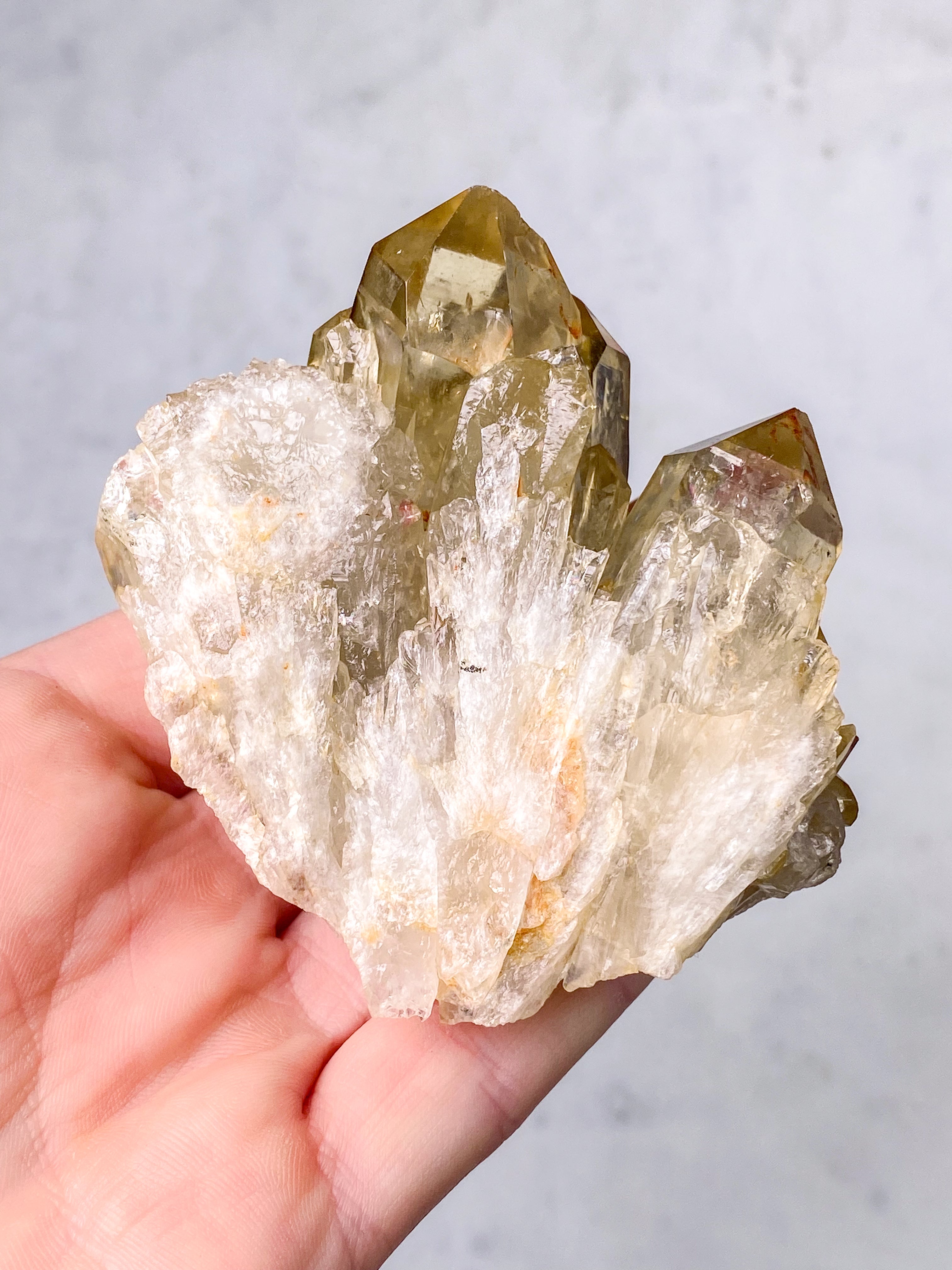 Kundalini Citrine Cluster (No. 43)