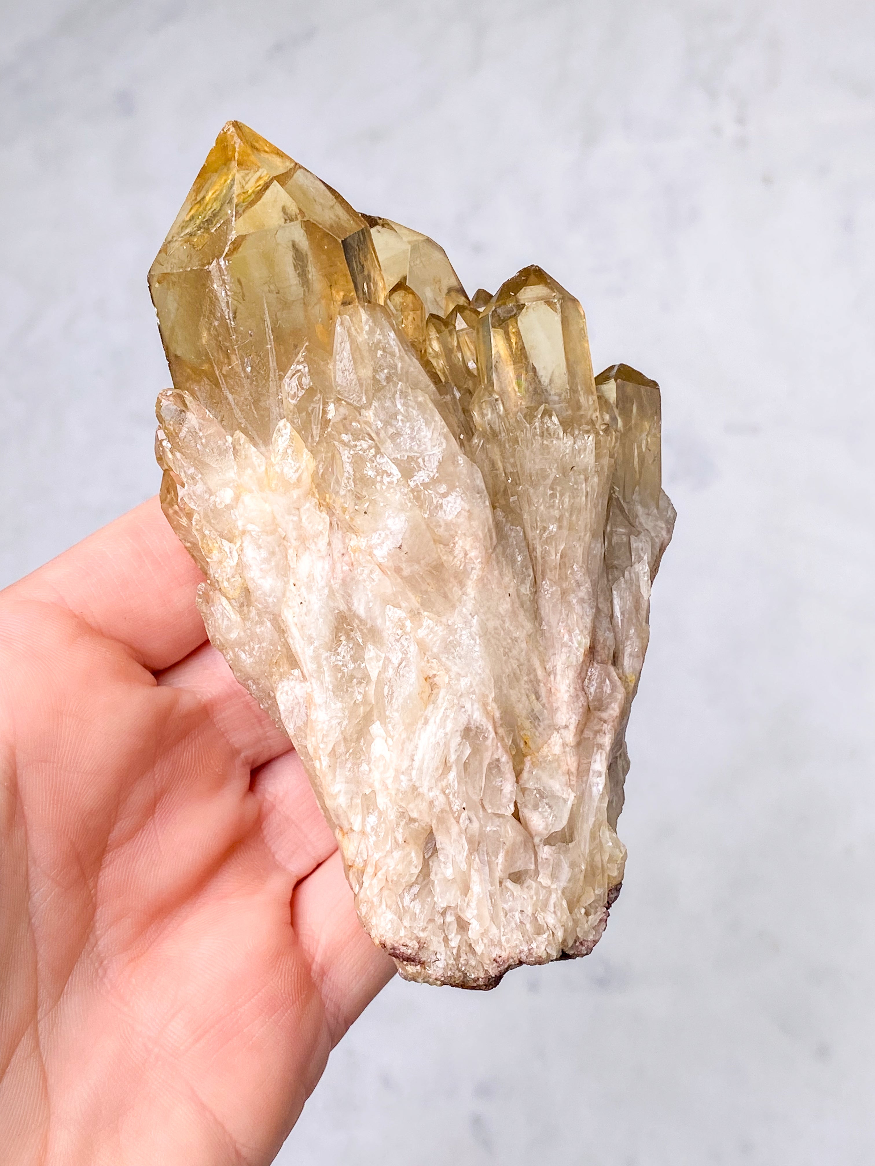 Kundalini Citrine Cluster (No. 43)