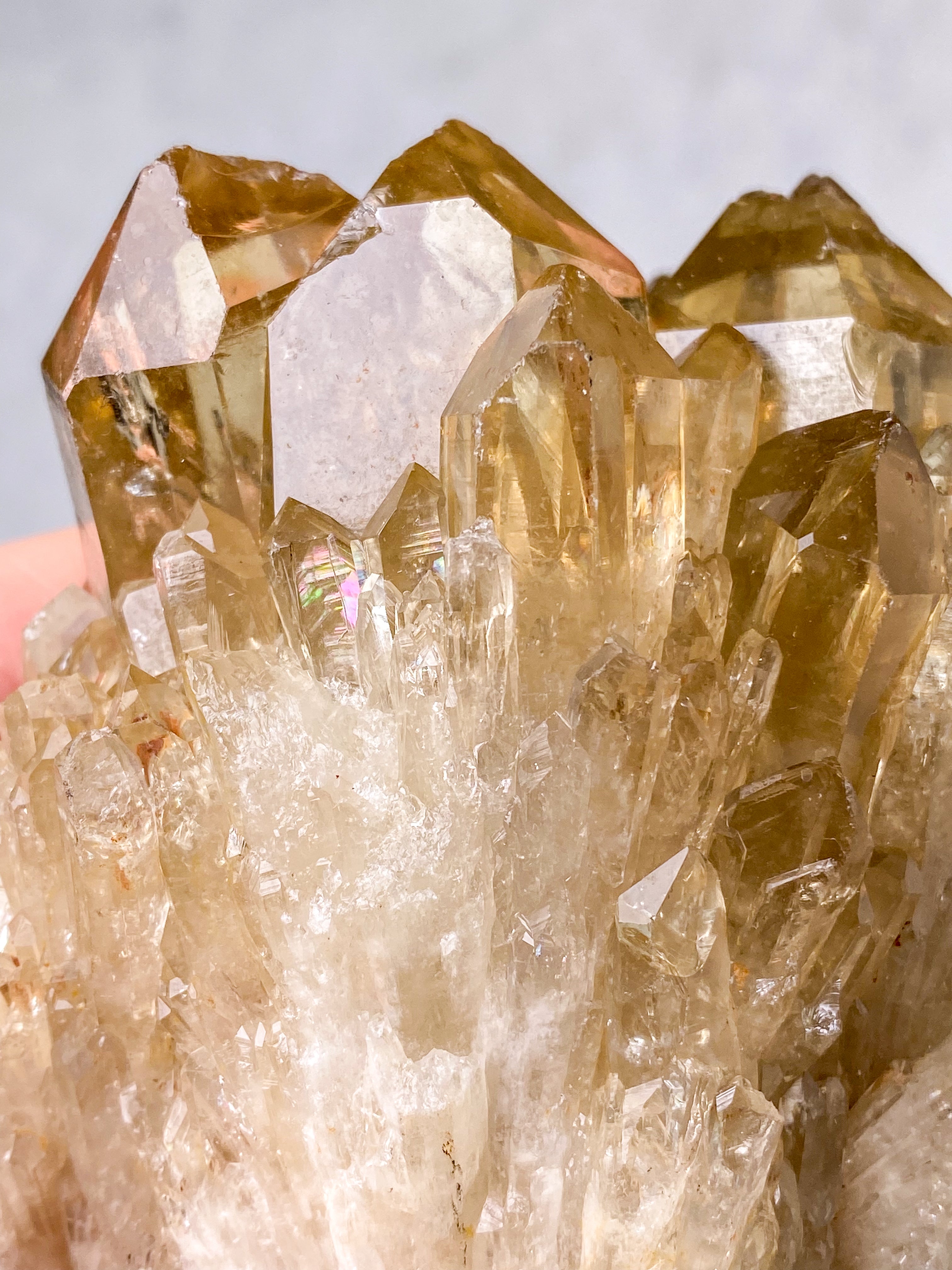 Kundalini Citrin Klynge (Nr. 9)