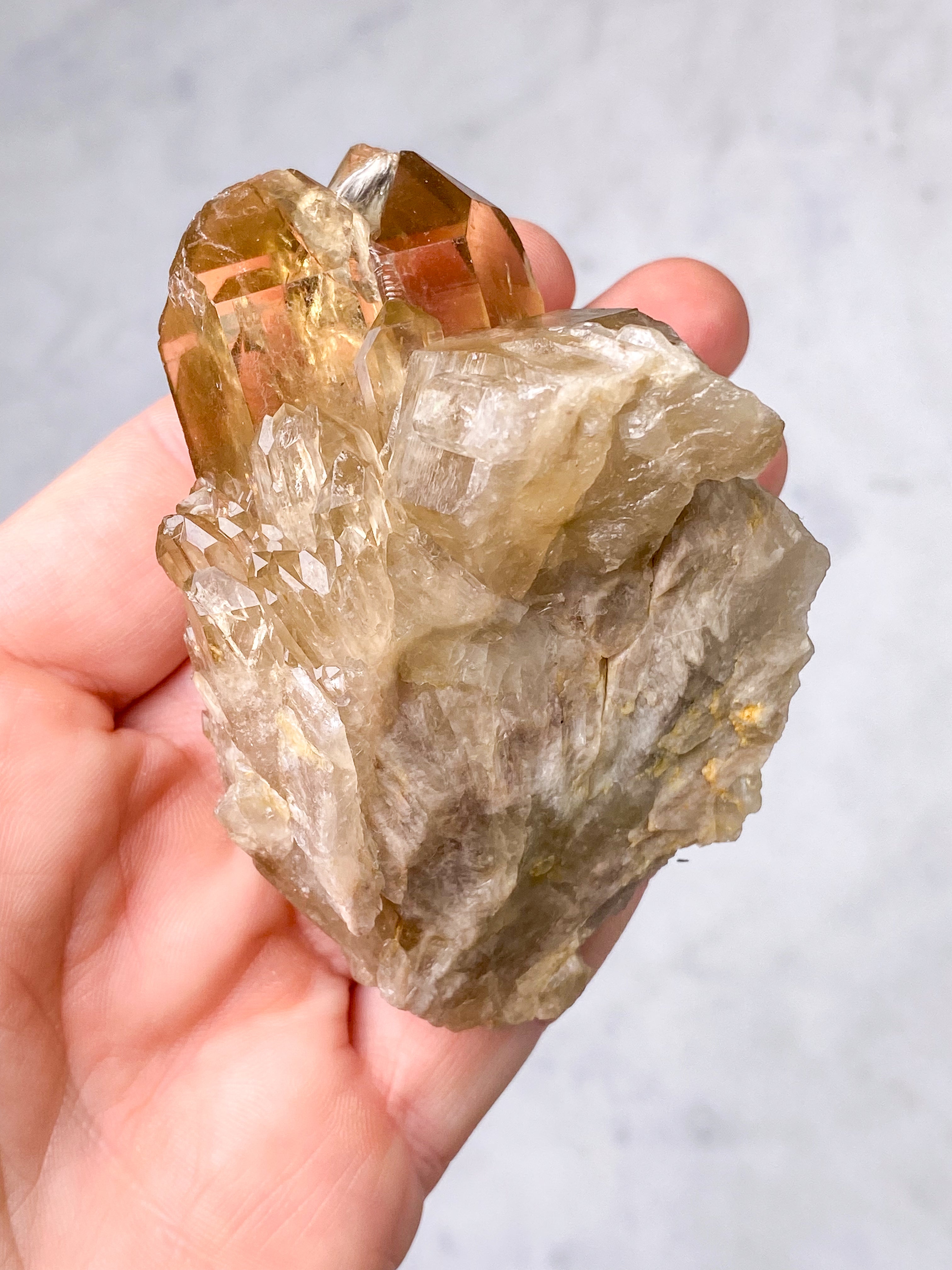 Kundalini Citrin Kluster (nr 29)