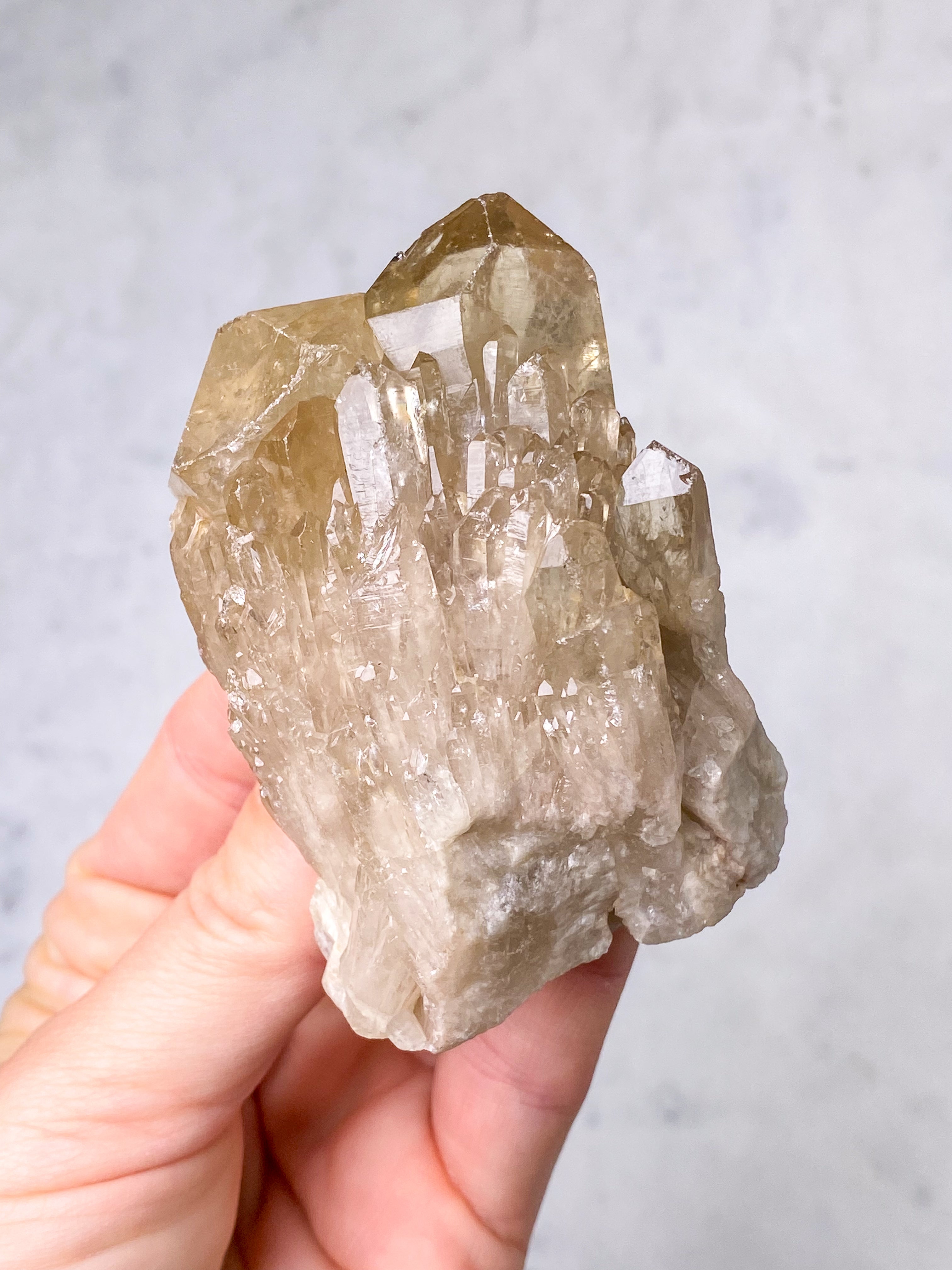 Kundalini Citrin Kluster (nr 35)