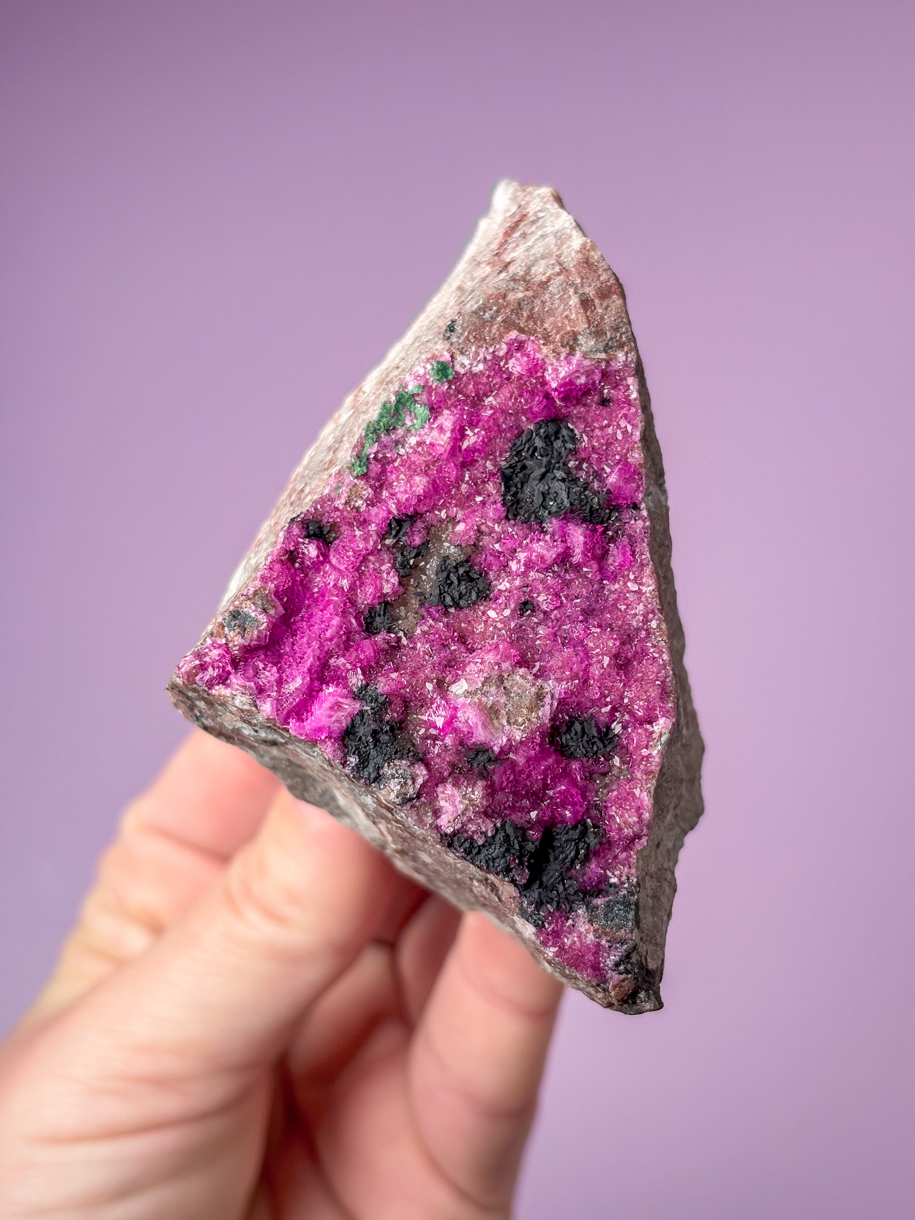 Cobalto Calcit Rå (Nr. 14)