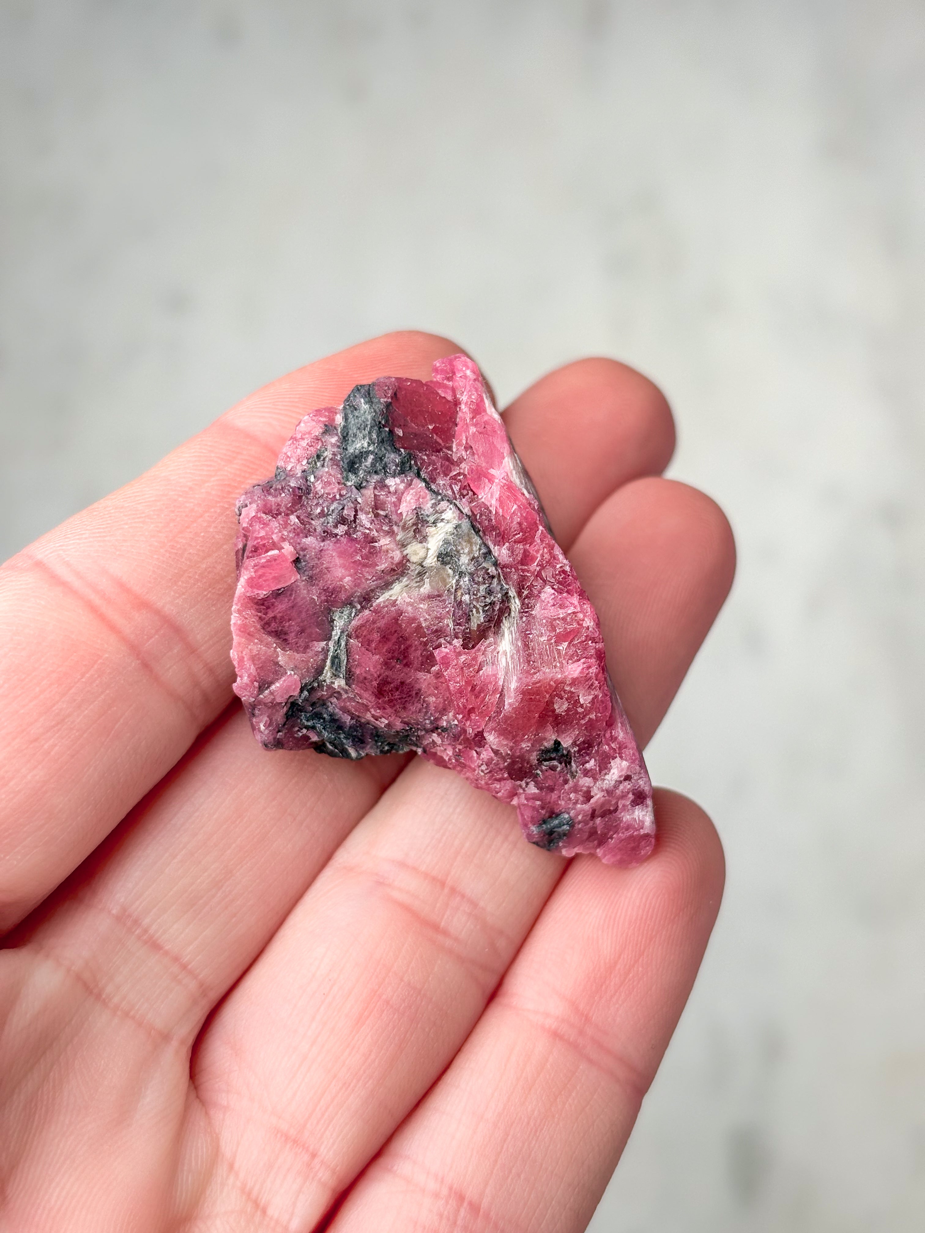 Gemmy Rhodonit (Nr. 1)