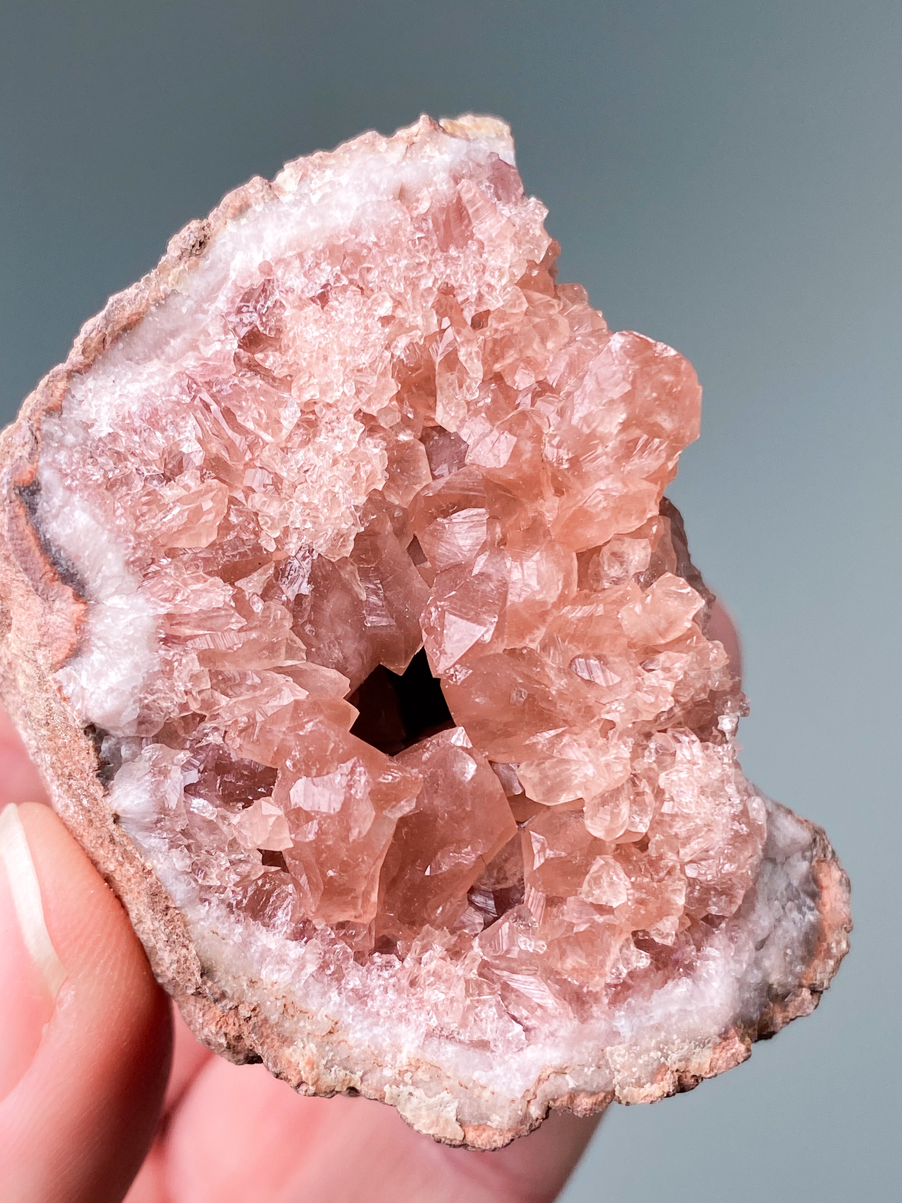 Pink Ametyst Geode (Nr. 6)