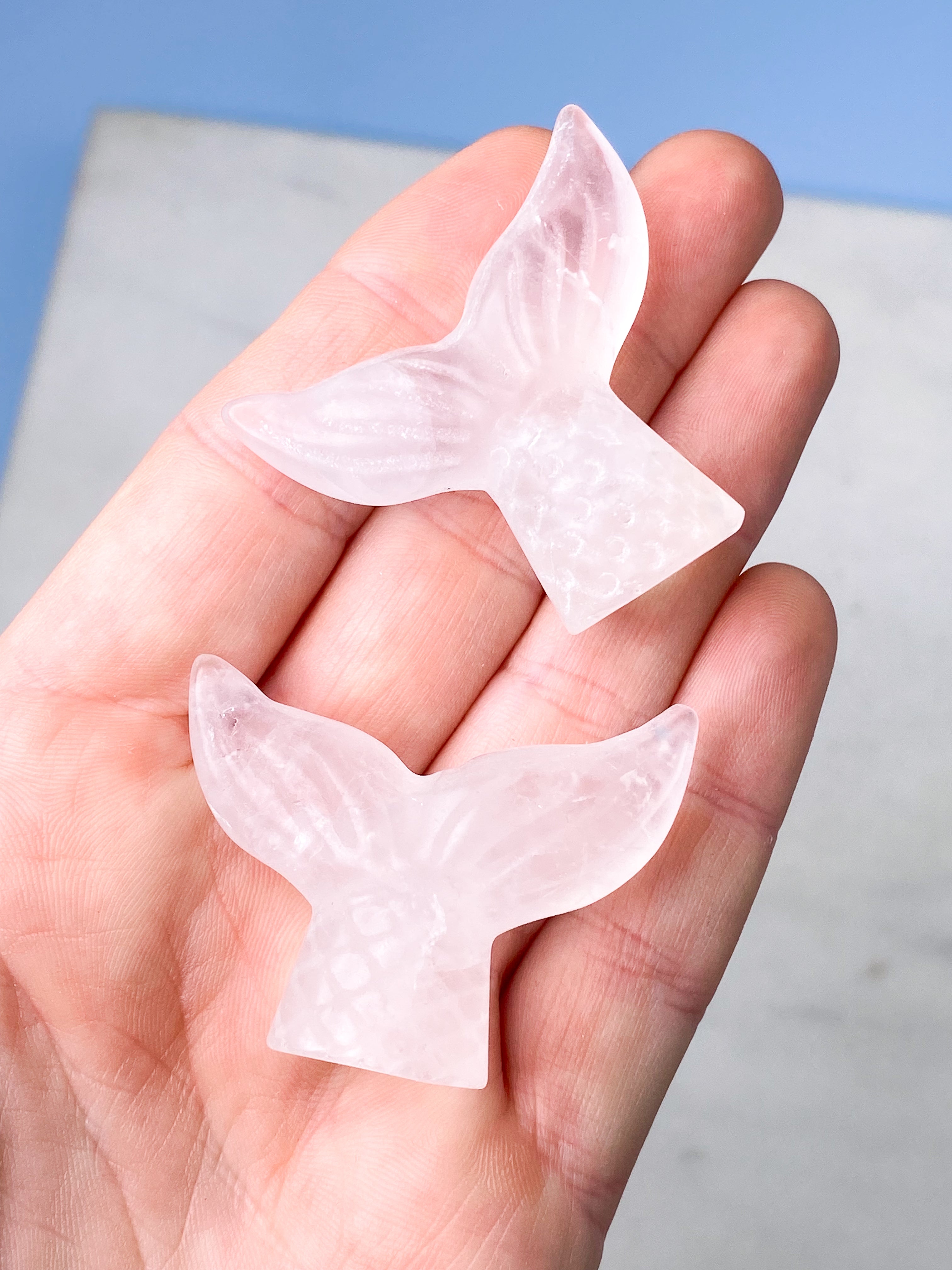 Rock Crystal Angel Wings