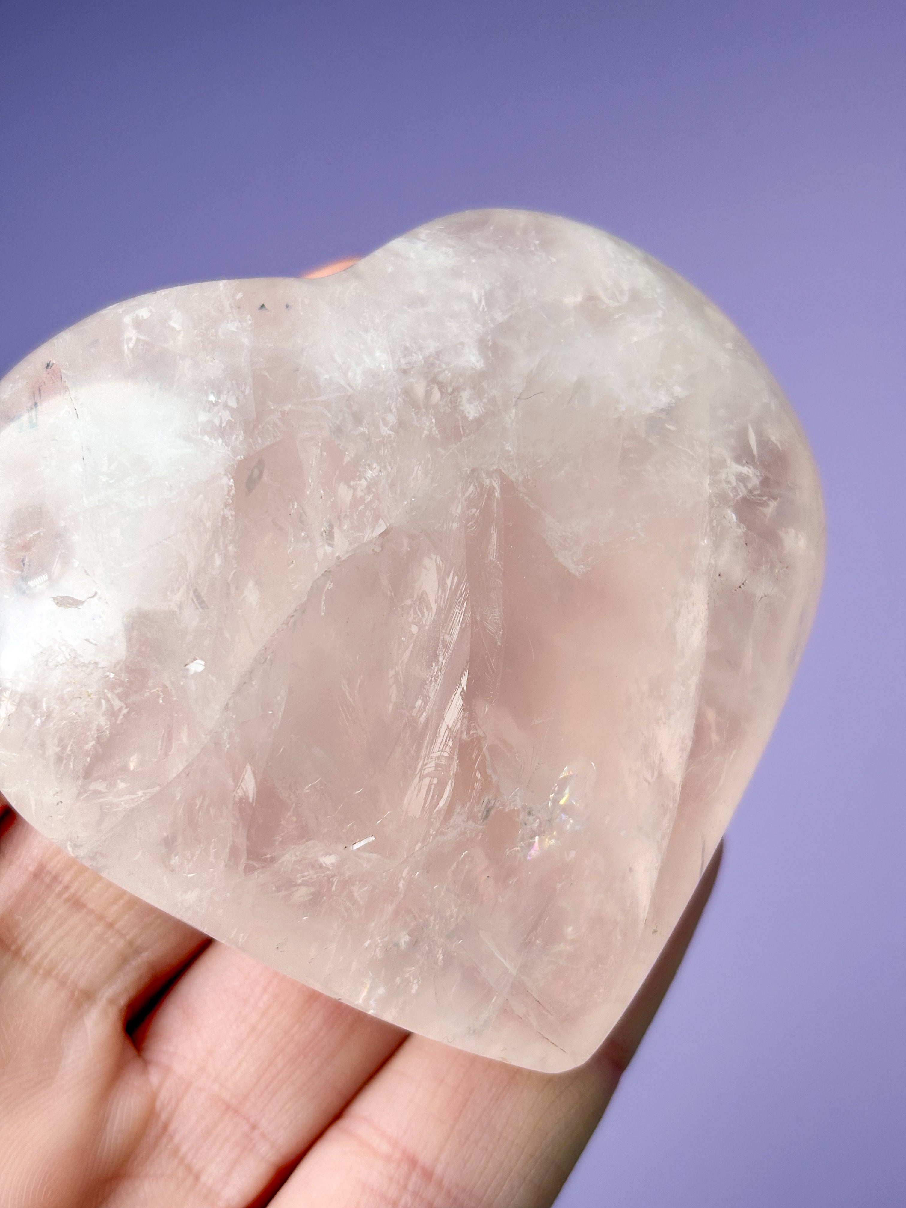 Rosakvarts Hjerte (Nr. 2)