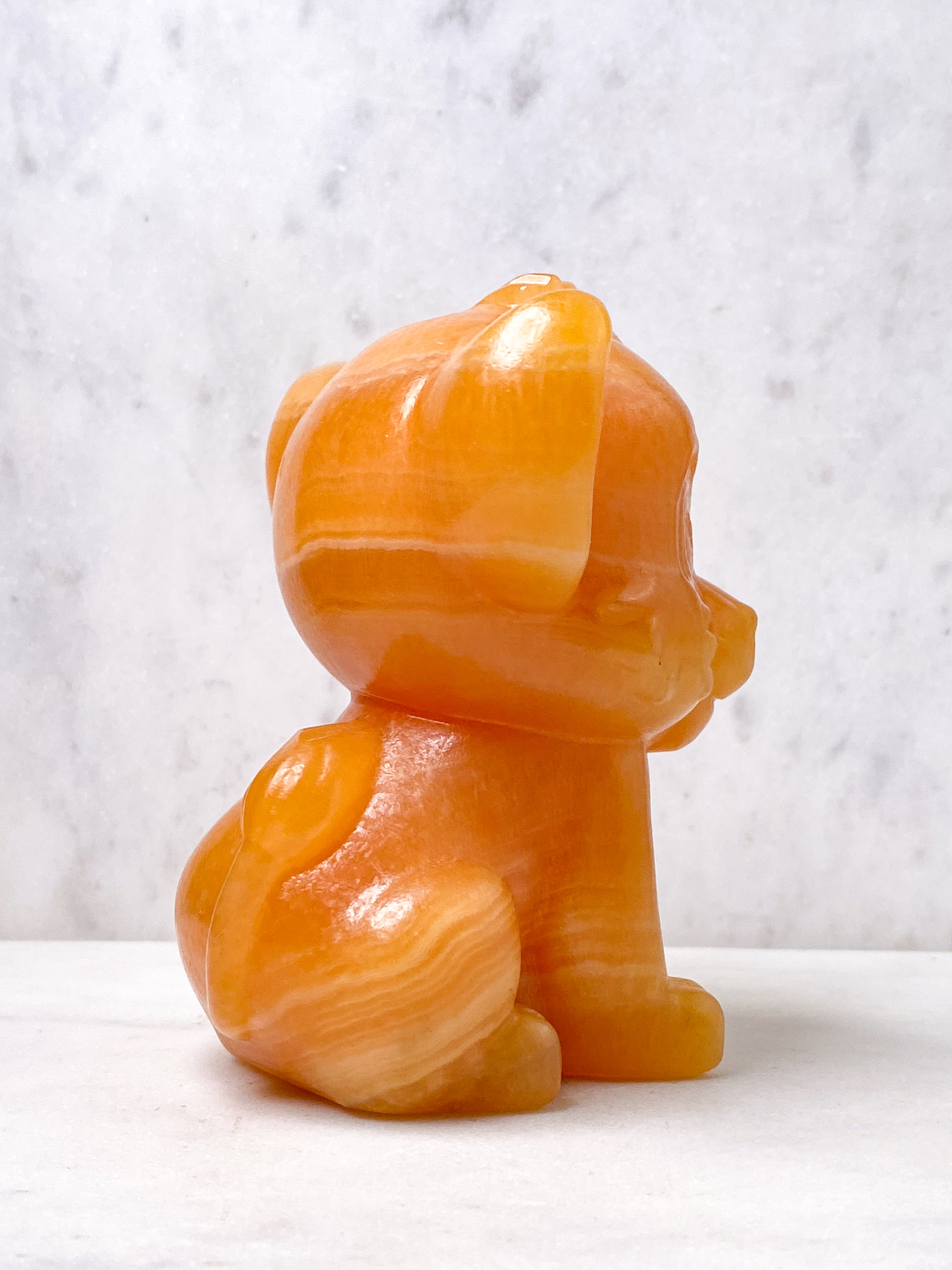 Stor Orange Calcit Simba