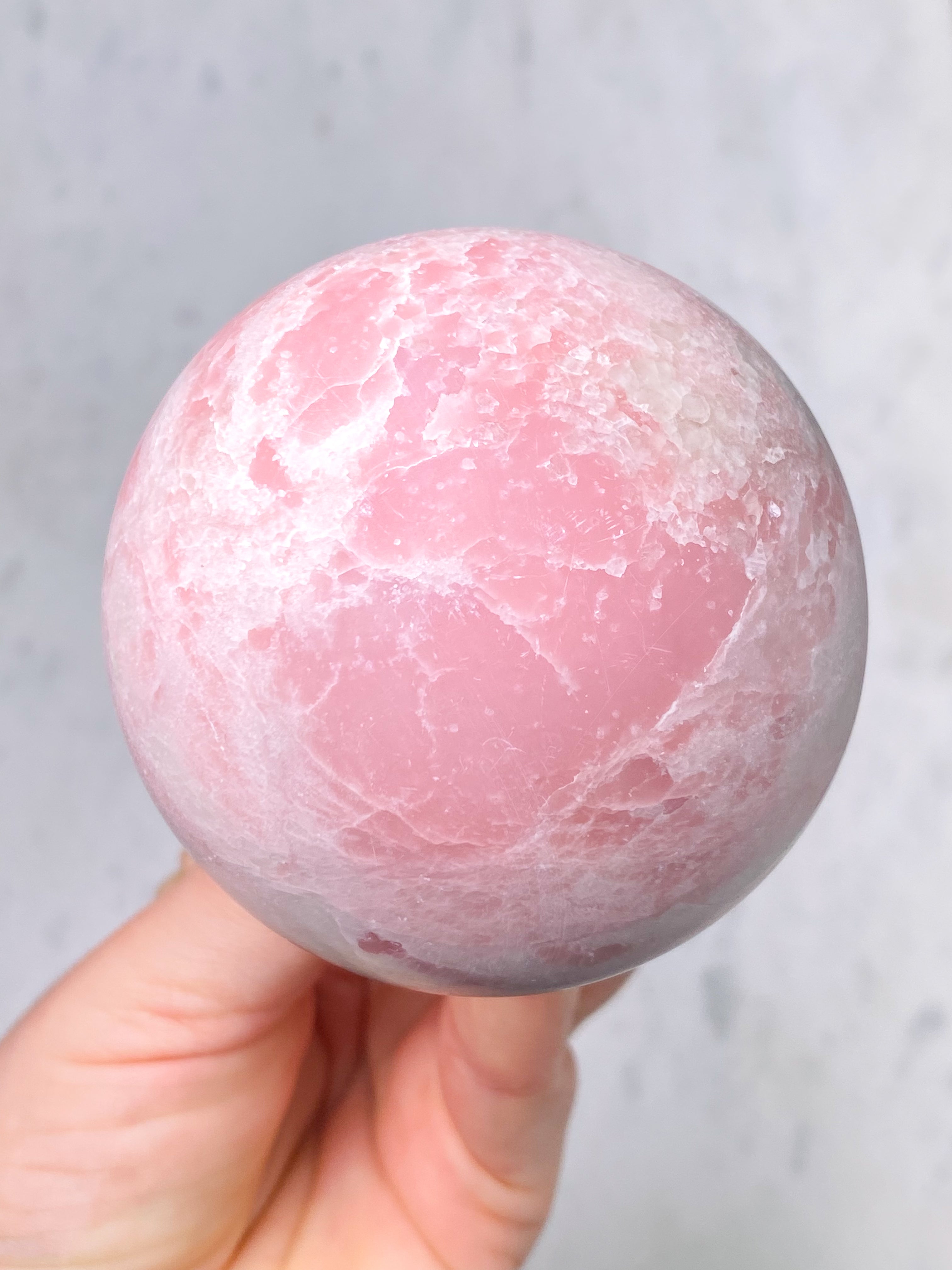 Pink Opal Kugle (Nr. 2)