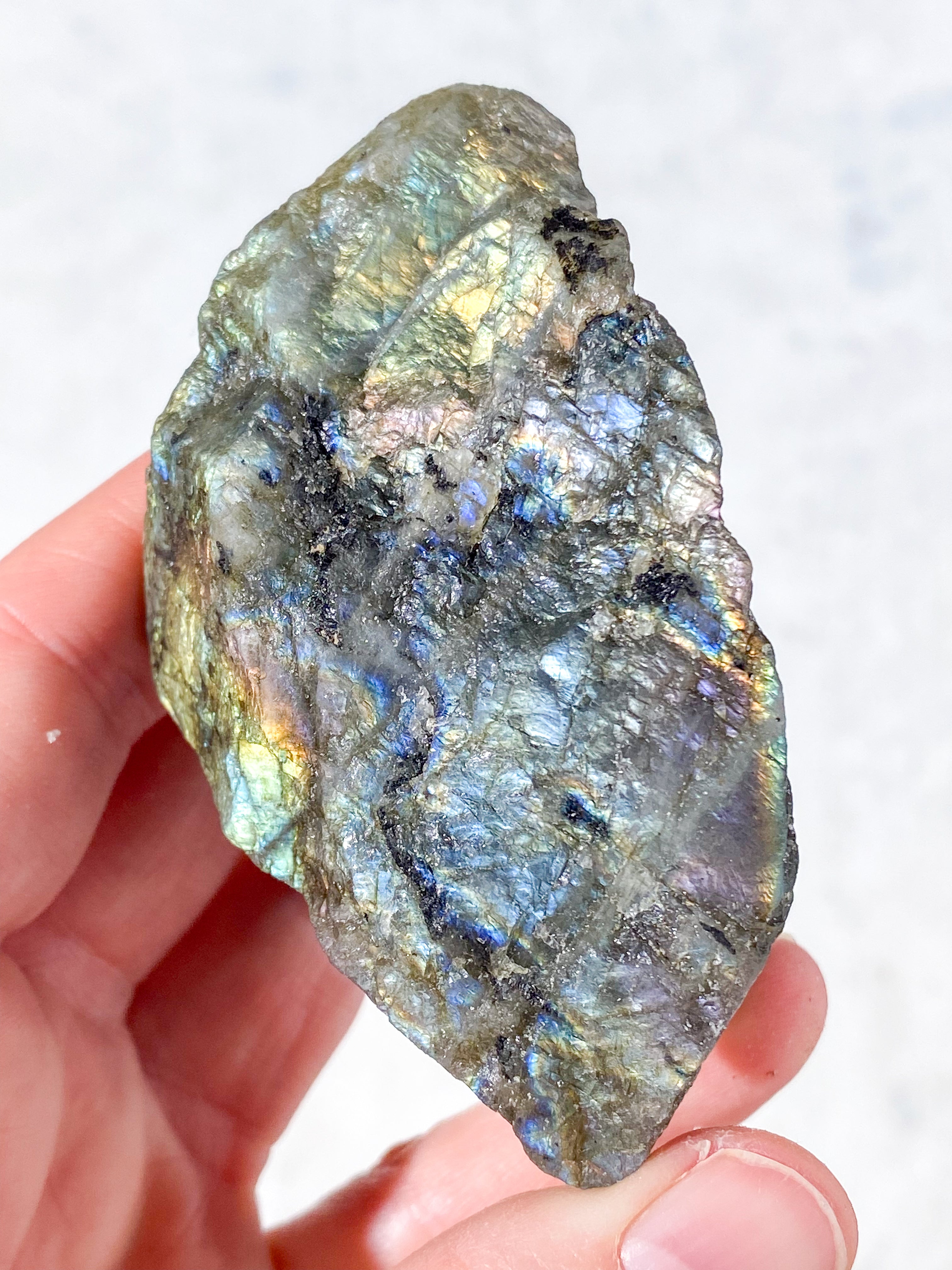 Labradorit Rå (Nr. 4)