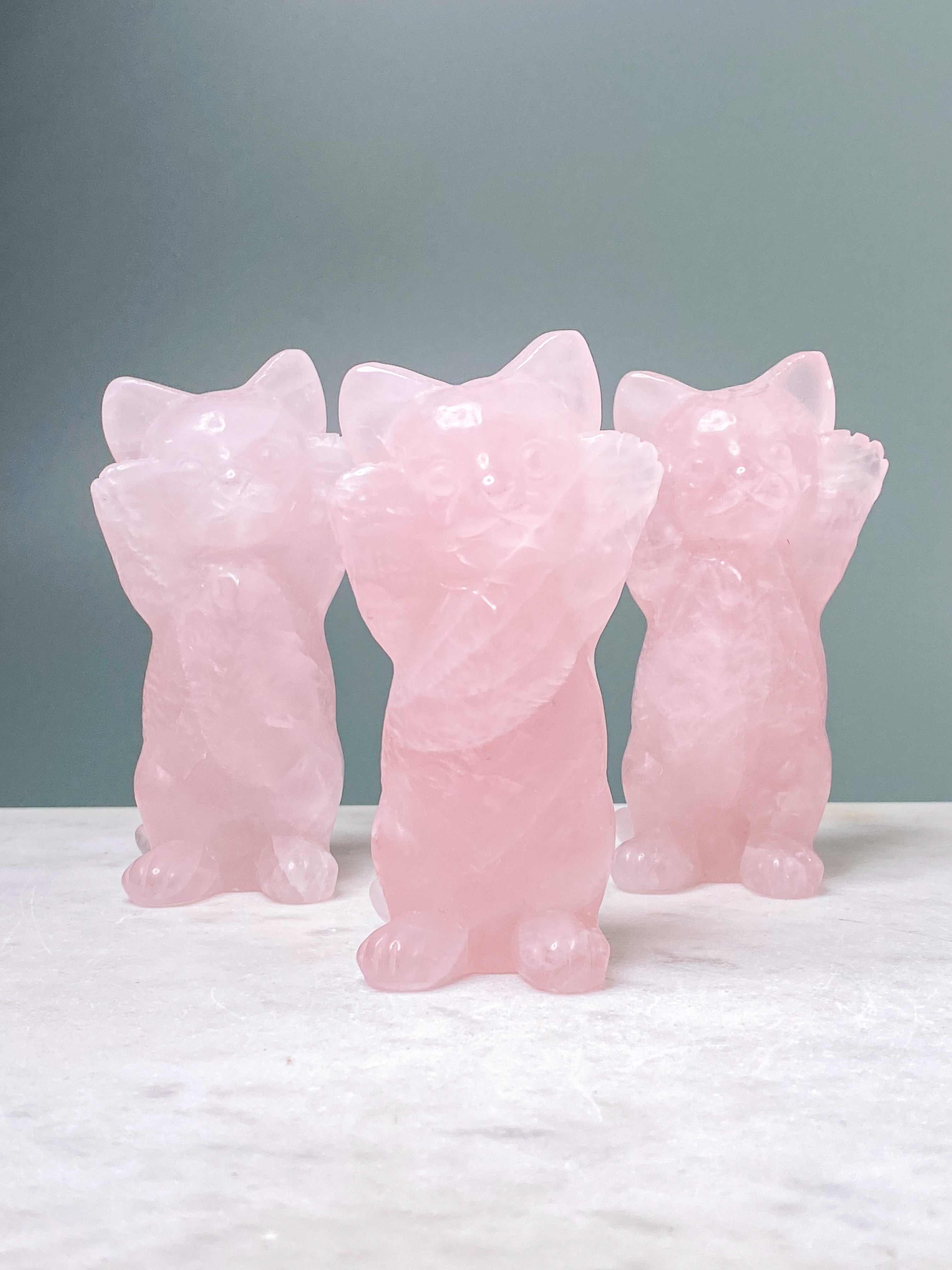 Rose Quartz Ring Holder 