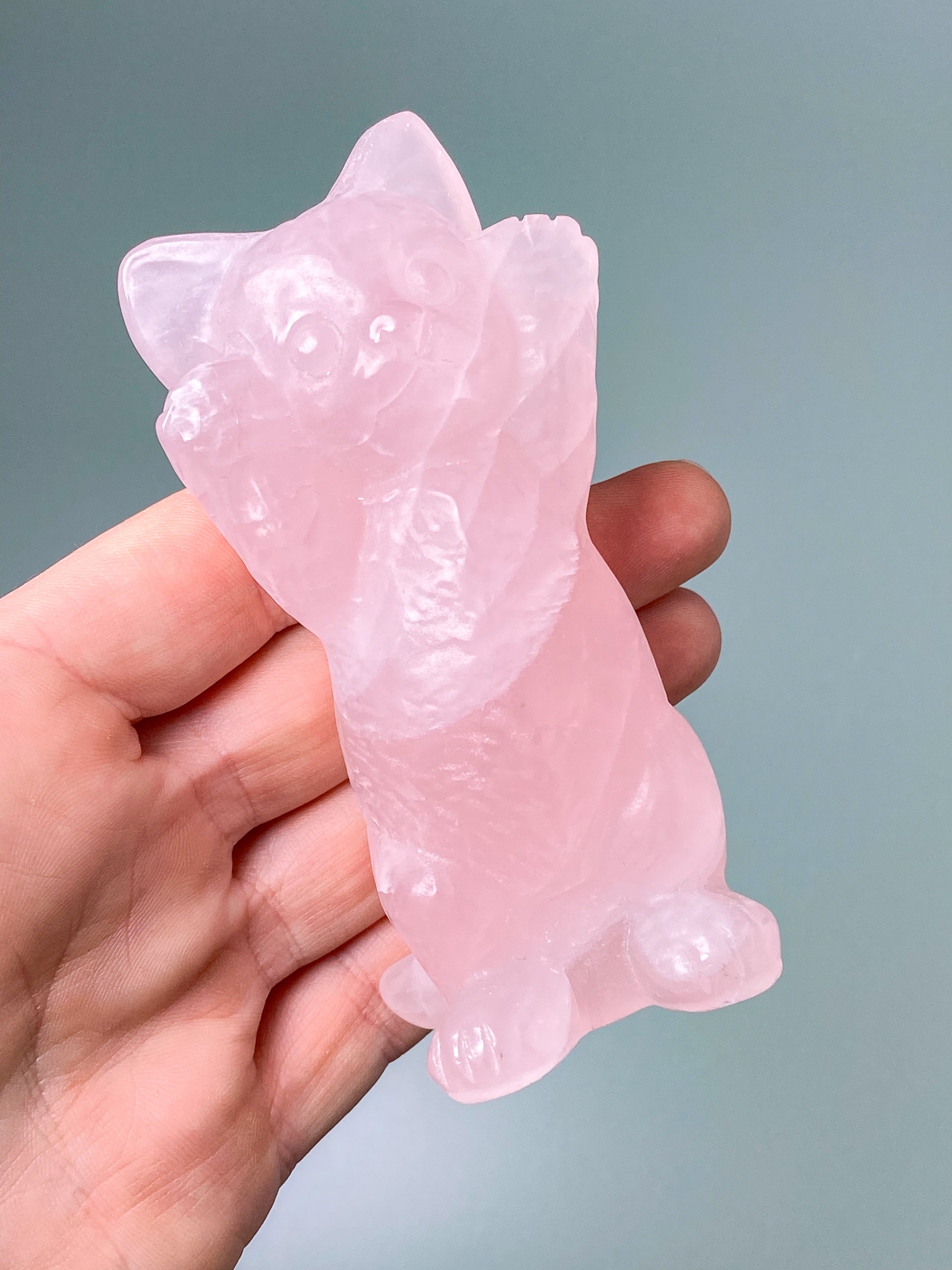 Rose Quartz Ring Holder 