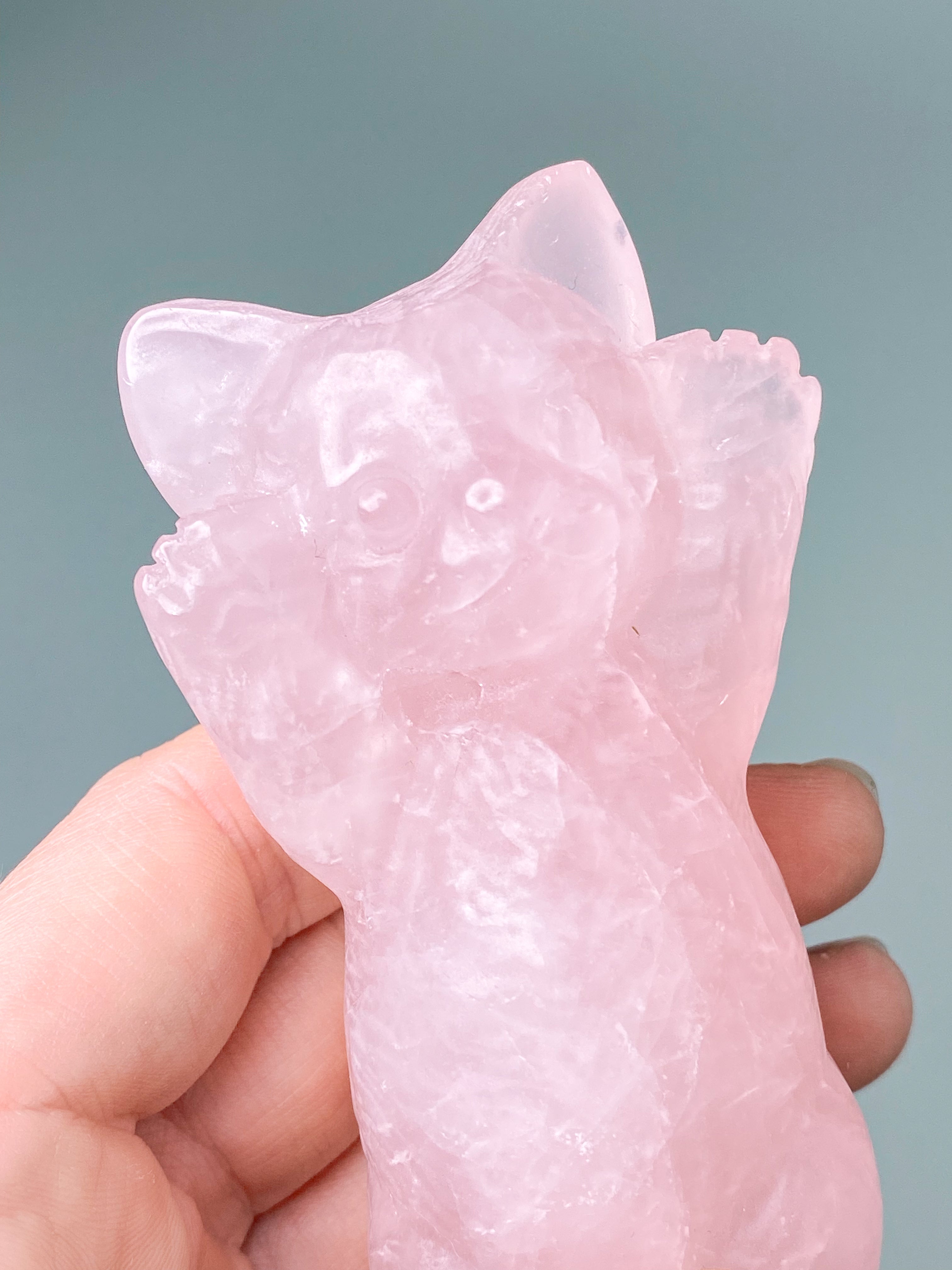 Rose Quartz Ring Holder 