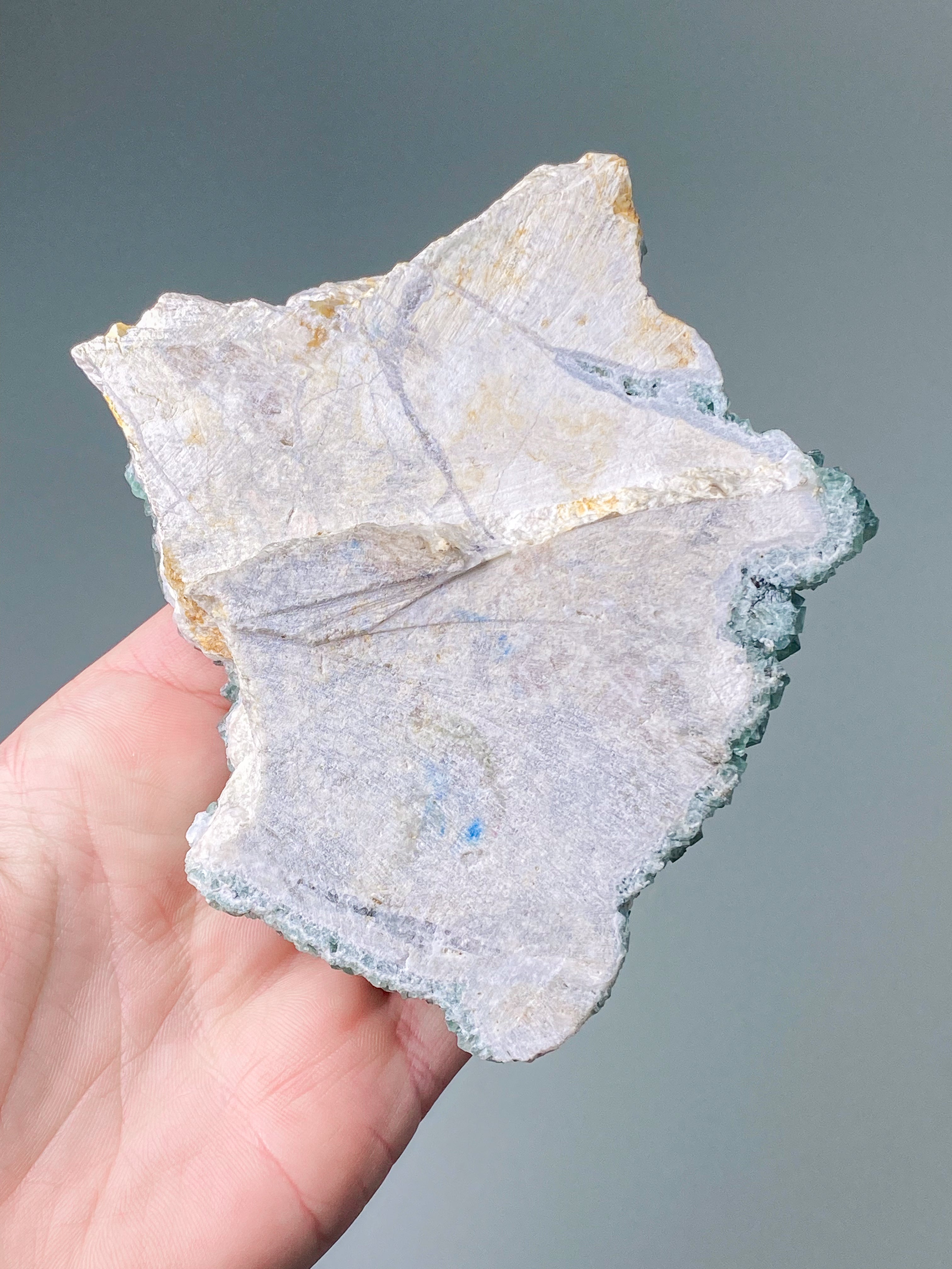 Grøn Fluorit Klynge (Nr. 2)