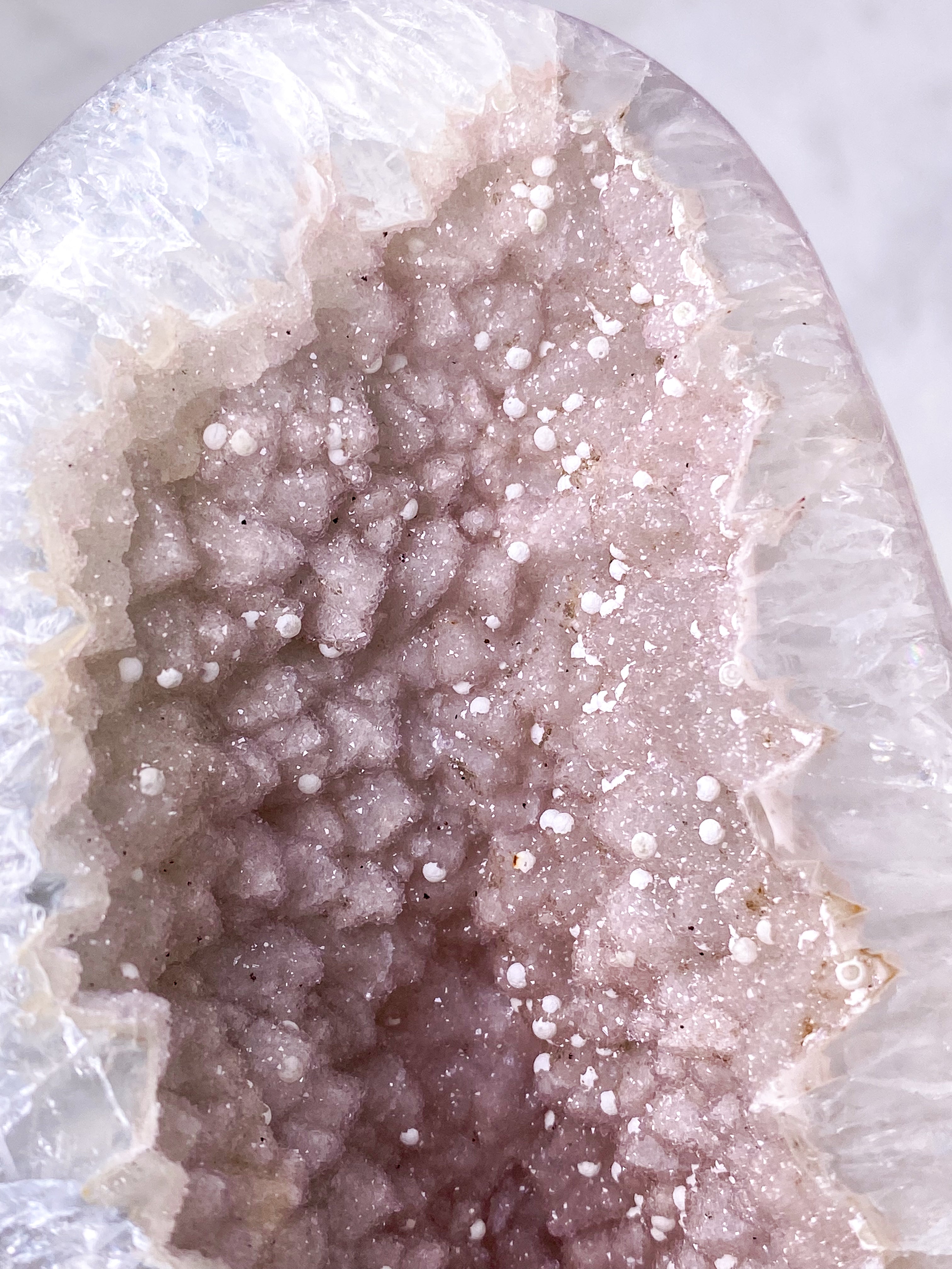 Rainbow Sugar Ametyst Freeform (Nr. 17) Eksklusiv Kvalitet