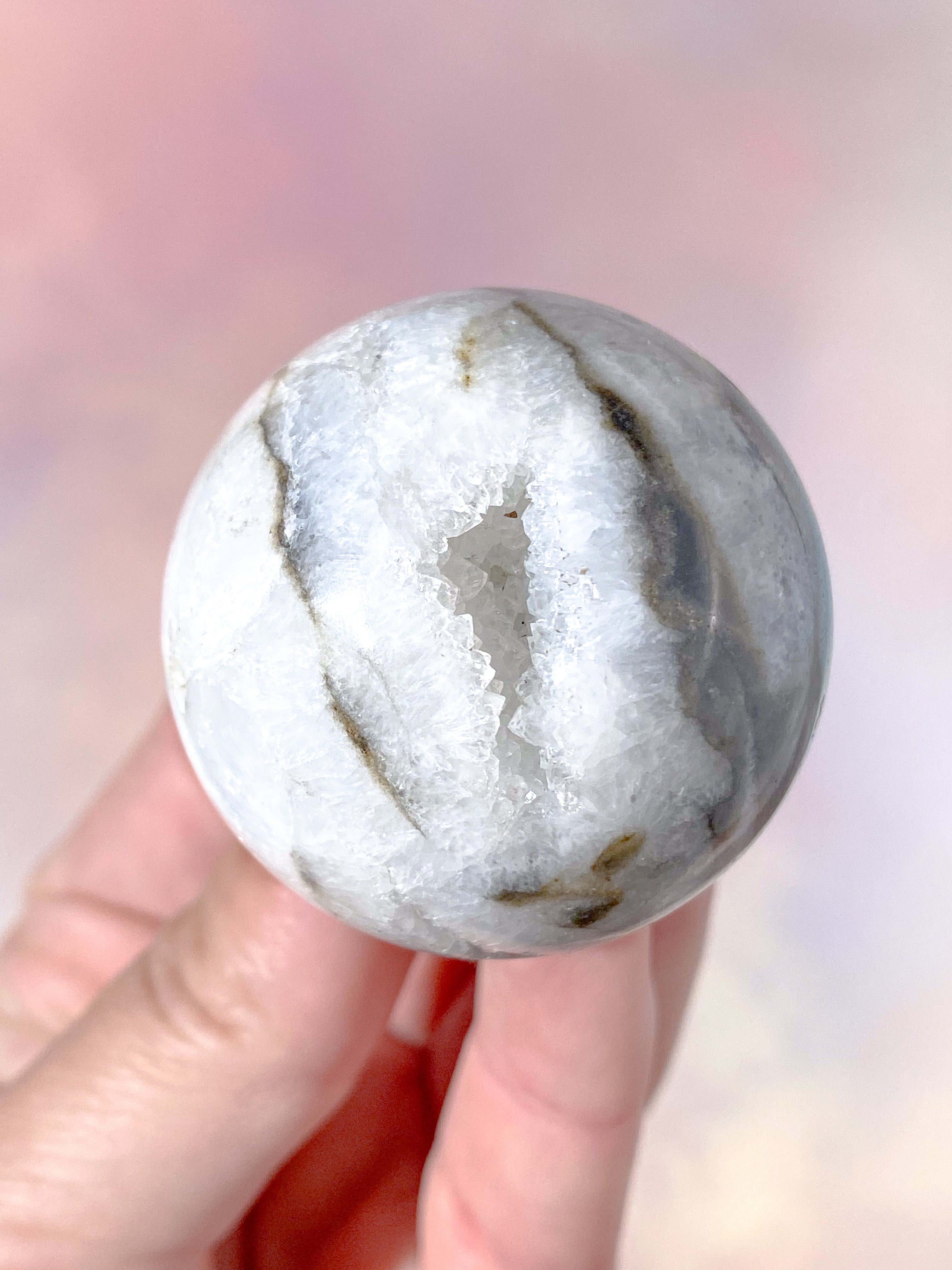 Druzy Sphalerit Kugle (Nr. 4)