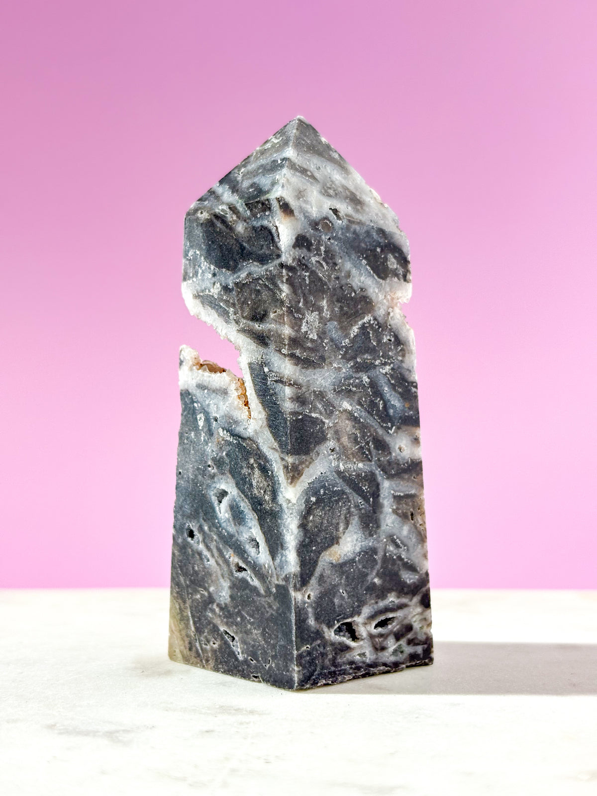 Druzy Sphalerit Tårn (Nr. 1)