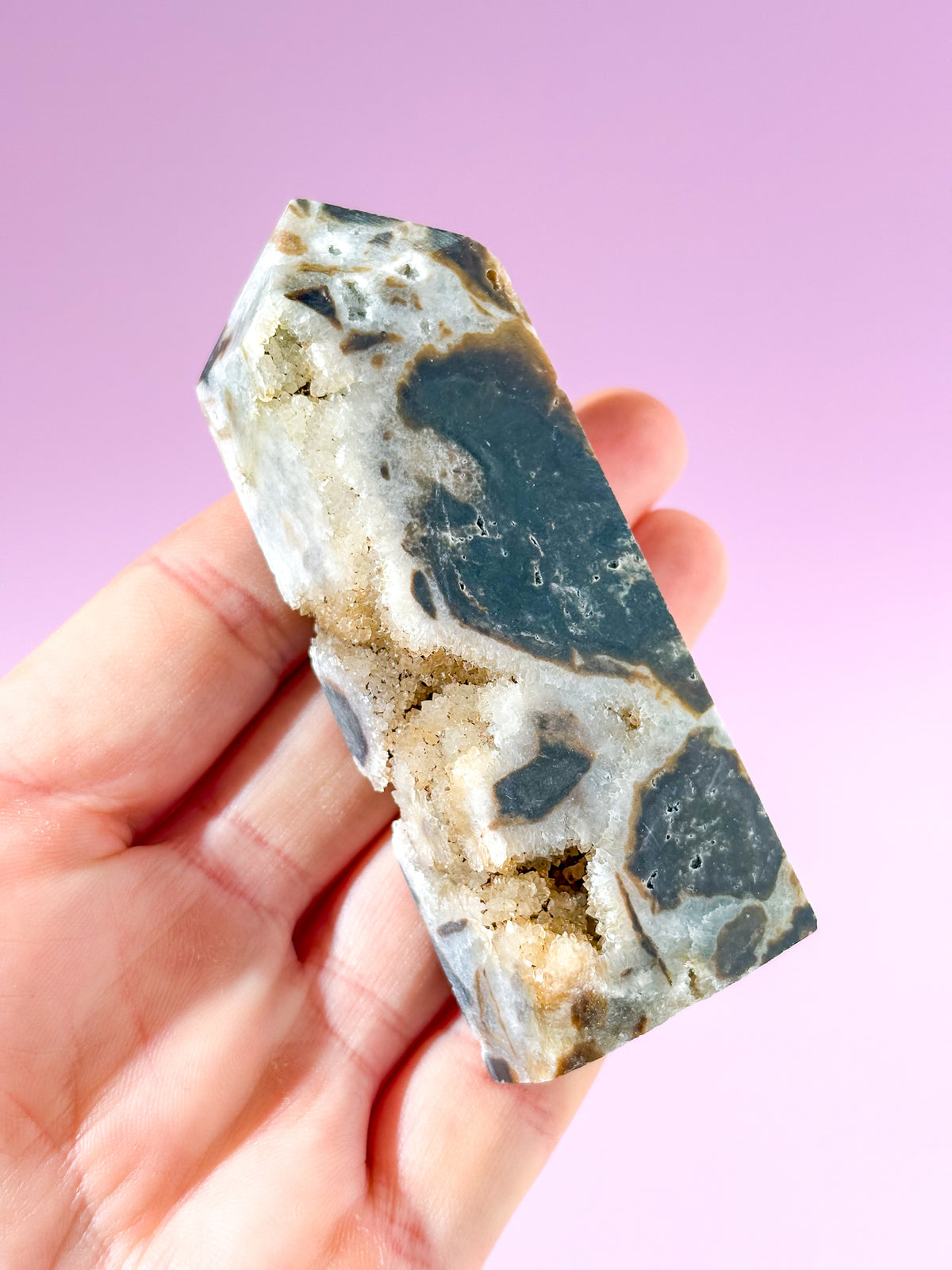 Druzy Sphalerit Tårn (Nr. 2)