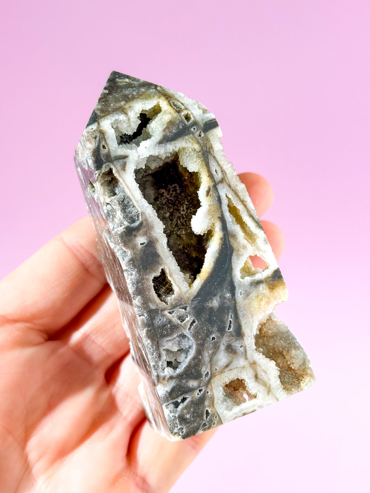 Druzy Sphalerit Tårn (Nr. 6)