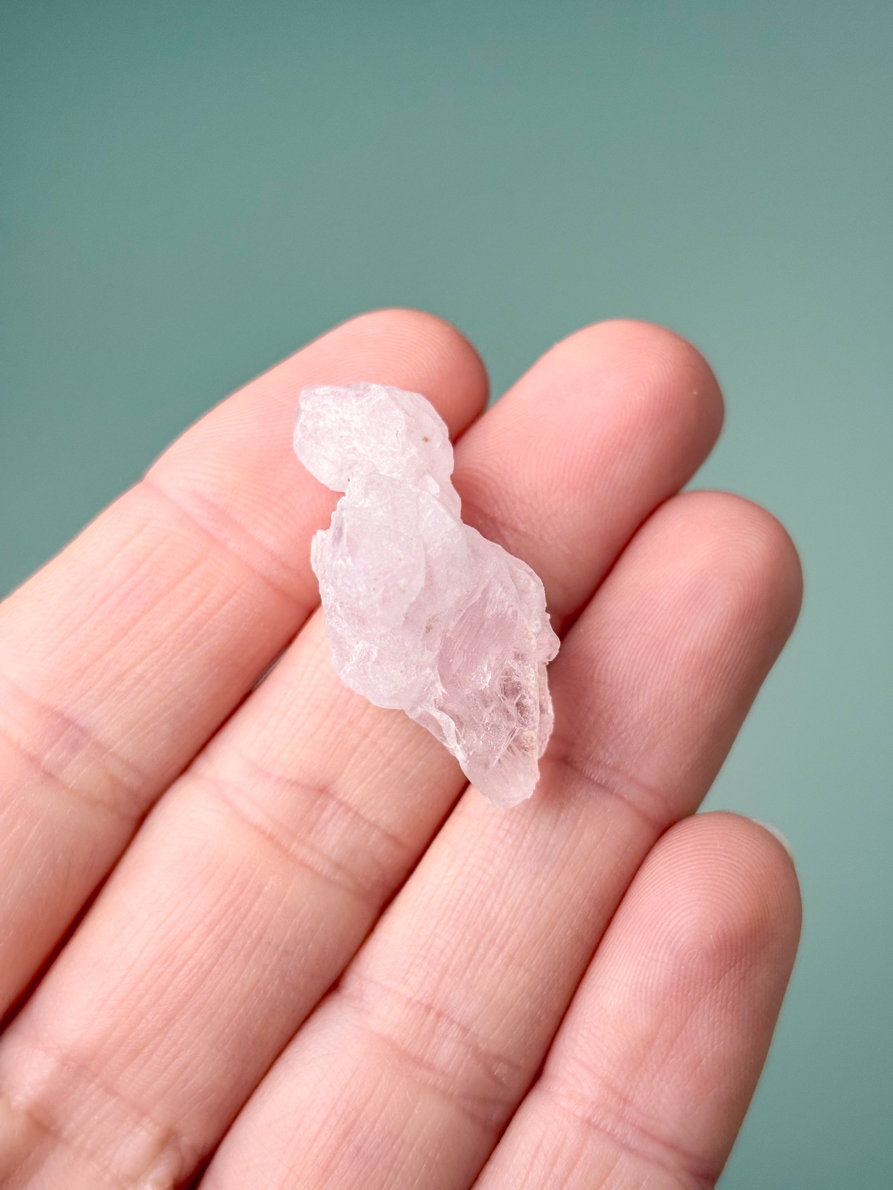 Kristalliserad rosenkvarts exklusiv kvalitet (nr 12)