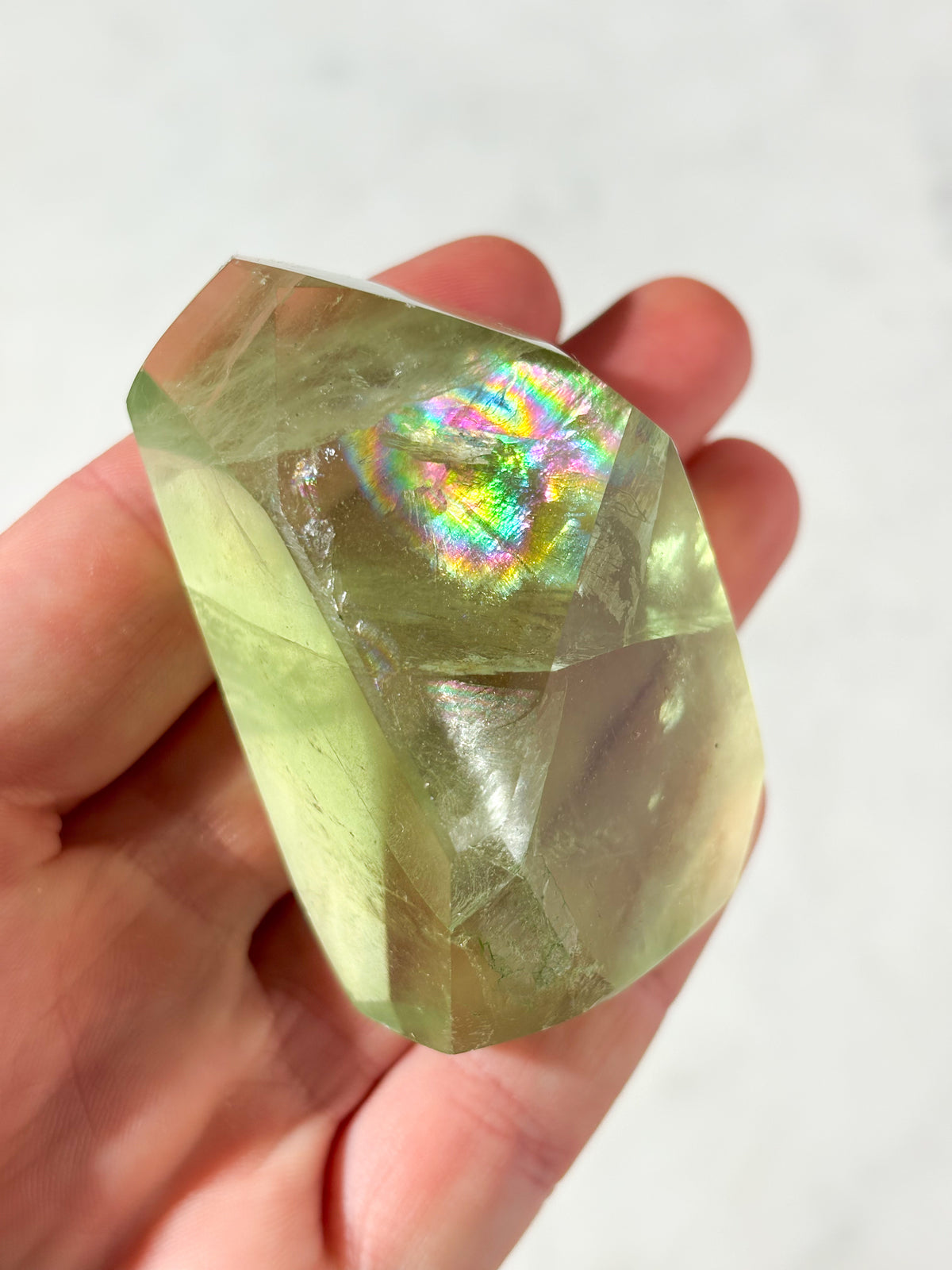 Green Apple Fluorit Freeform (Nr. 1)