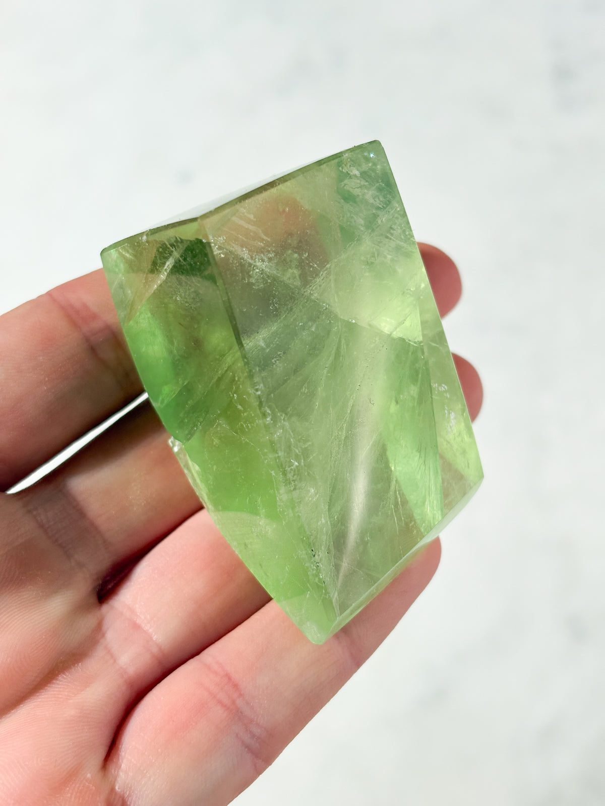 Green Apple Fluorit Freeform (Nr. 5)