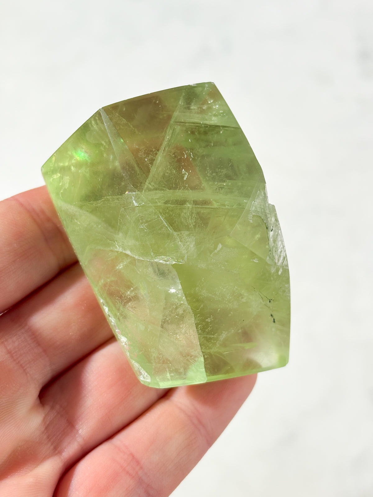 Green Apple Fluorit Freeform (Nr. 5)