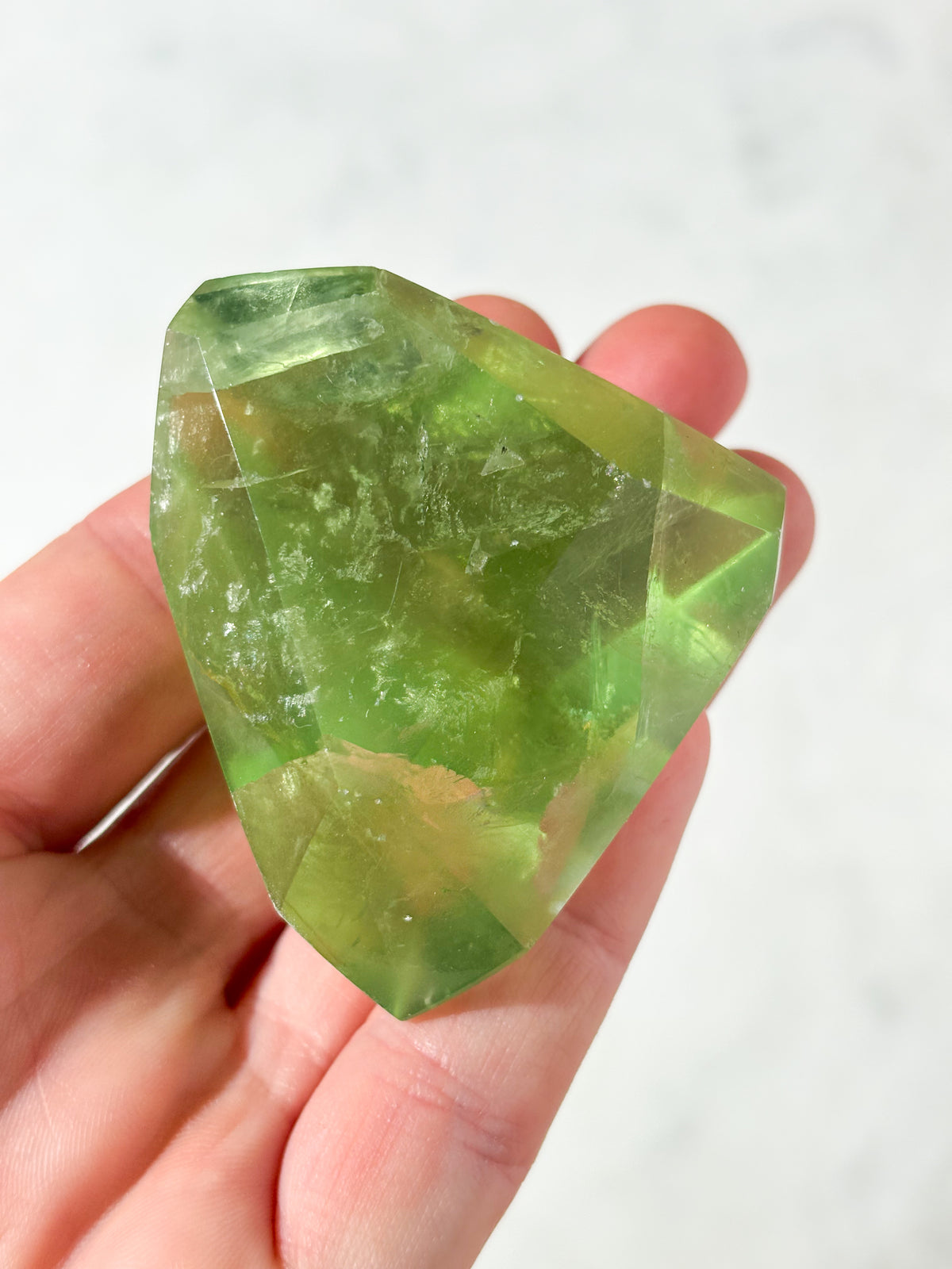 Green Apple Fluorit Freeform (Nr. 7)