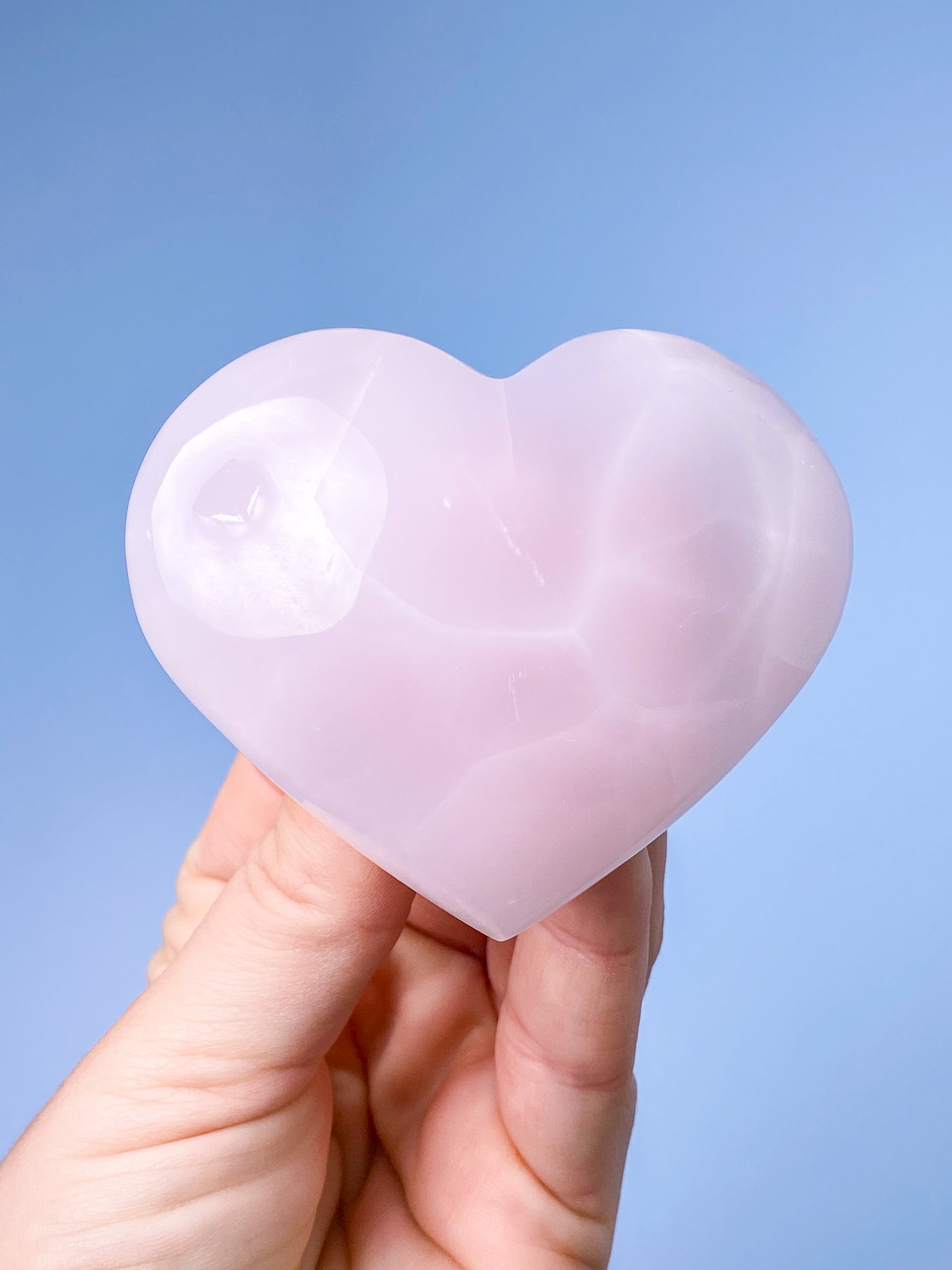 Mangano Calcit Hjerte (Nr. 6)