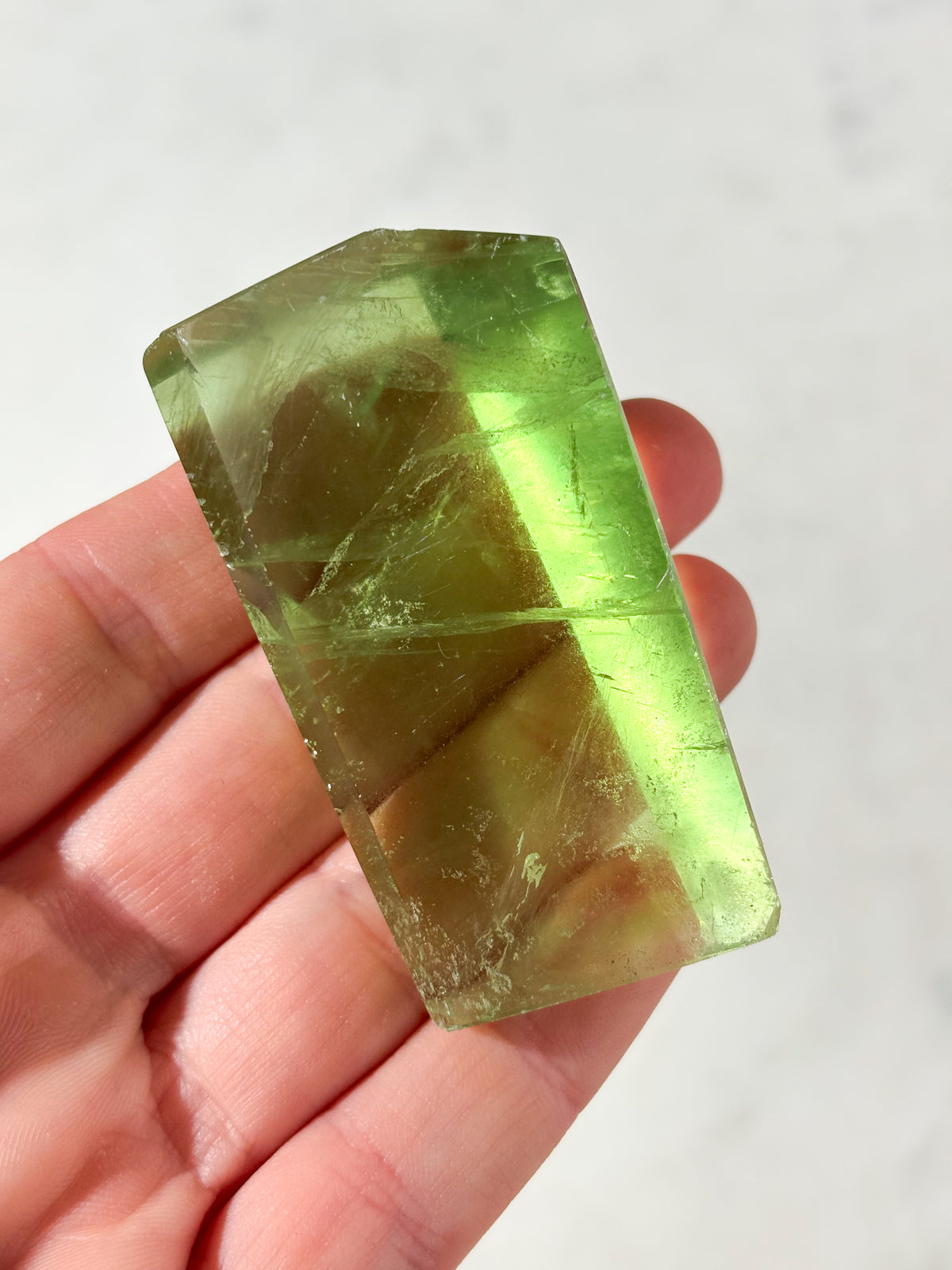 Green Apple Fluorit Freeform (Nr. 9)