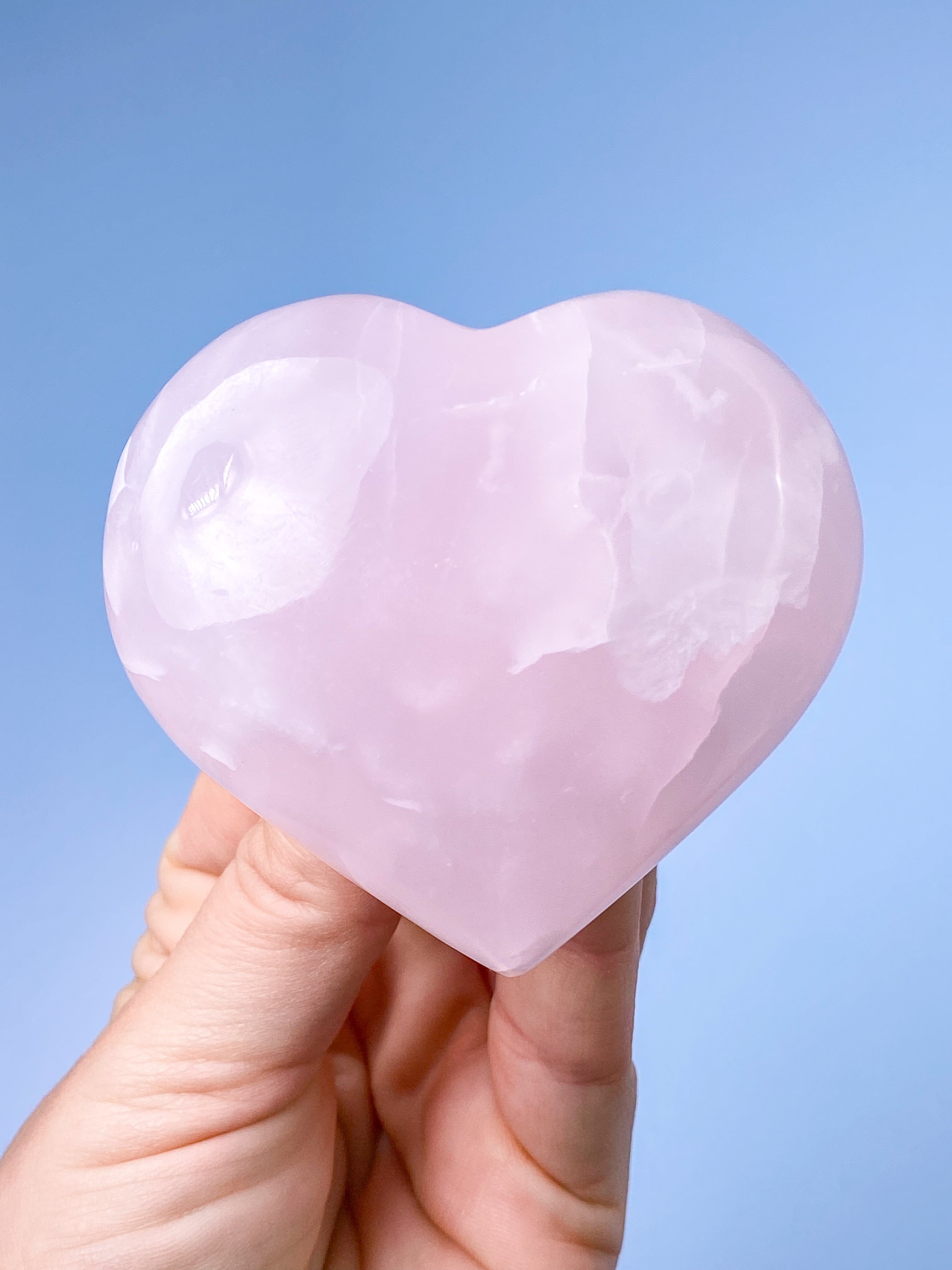 Mangano Calcit Hjerte (Nr. 7)