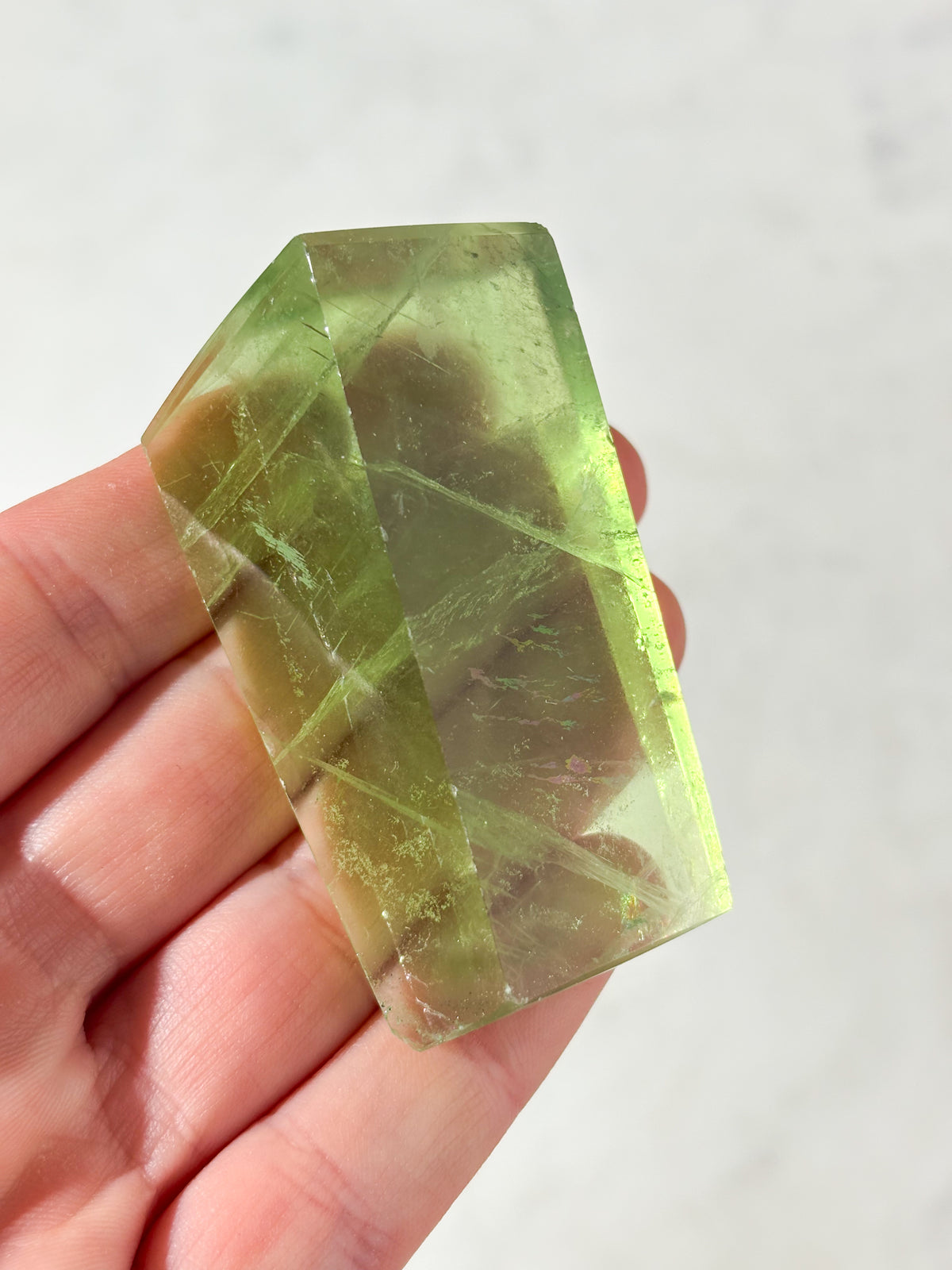 Green Apple Fluorit Freeform (Nr. 9)