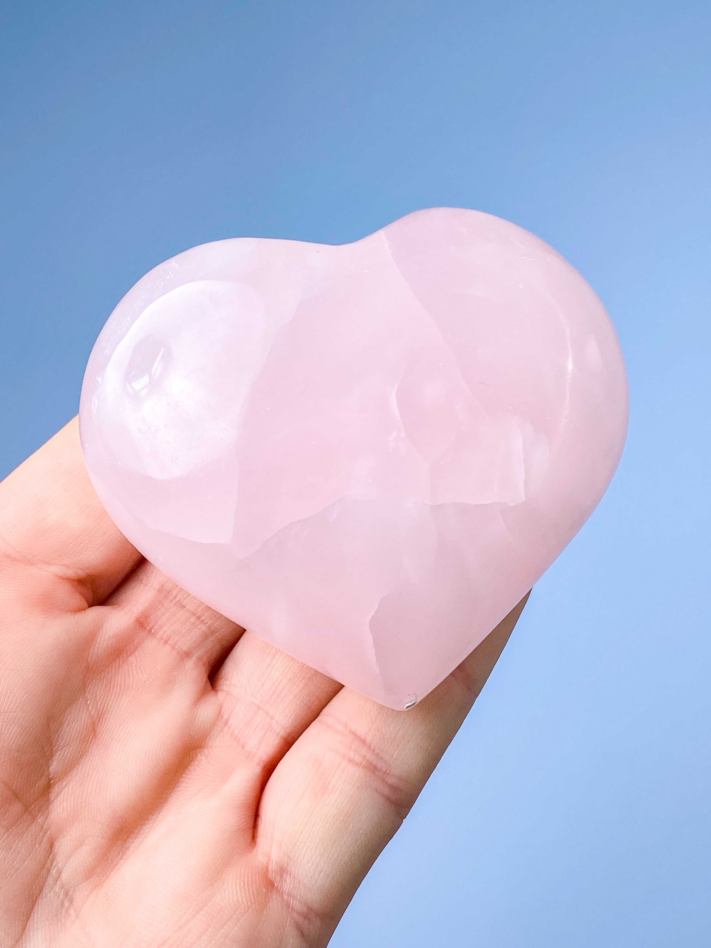 Mangano Calcit Hjerte (Nr. 7)