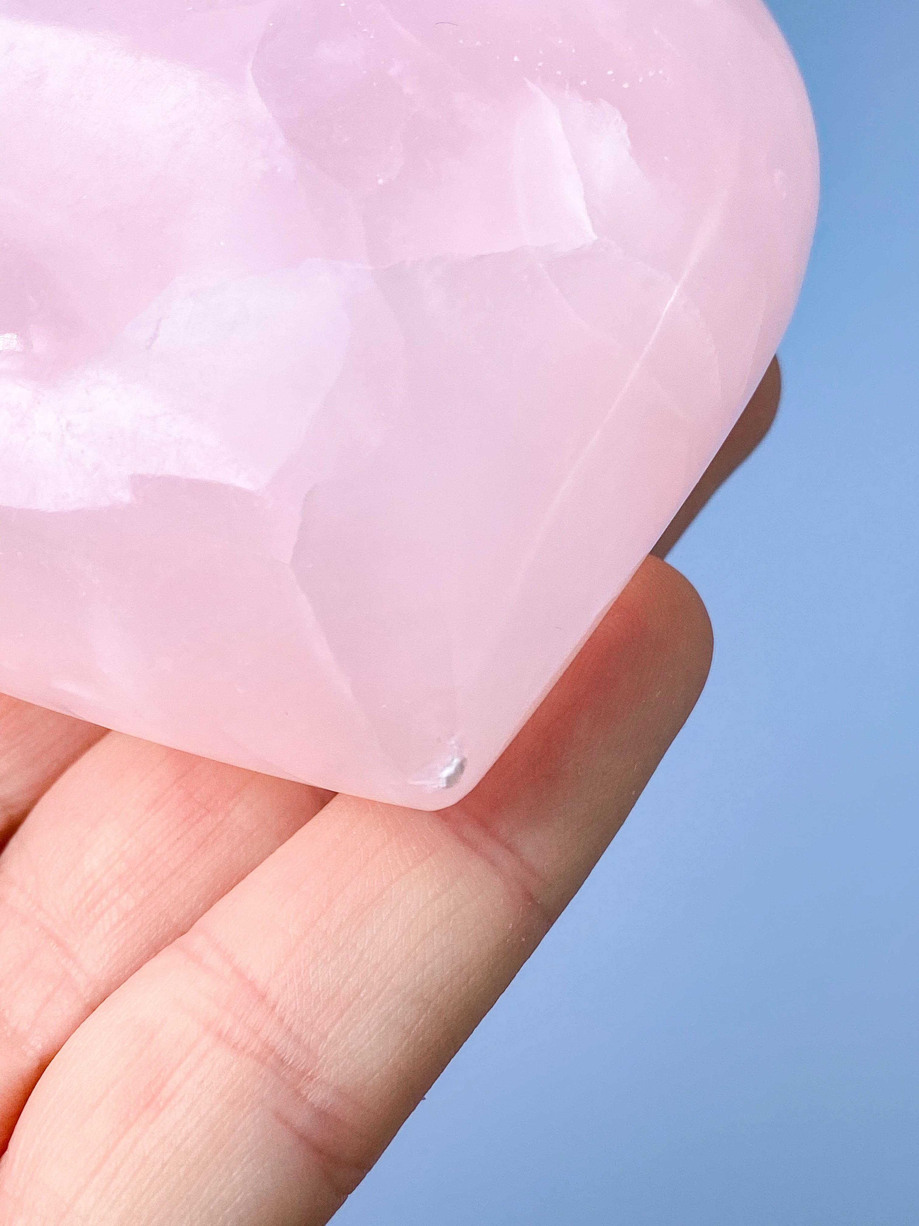 Mangano Calcit Hjerte (Nr. 7)