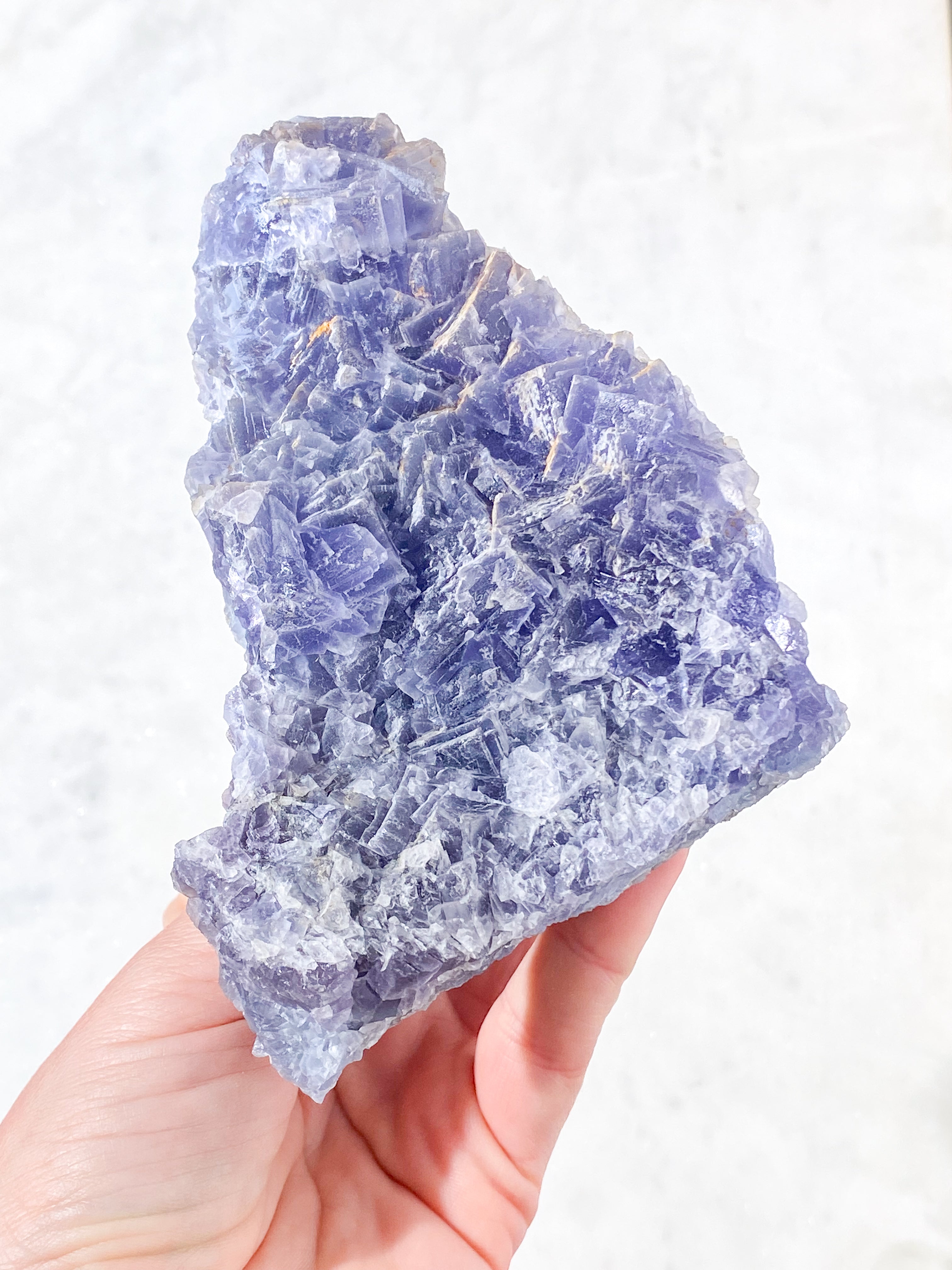 Liten Yunnan Fluoritkluster (Nr. 9)