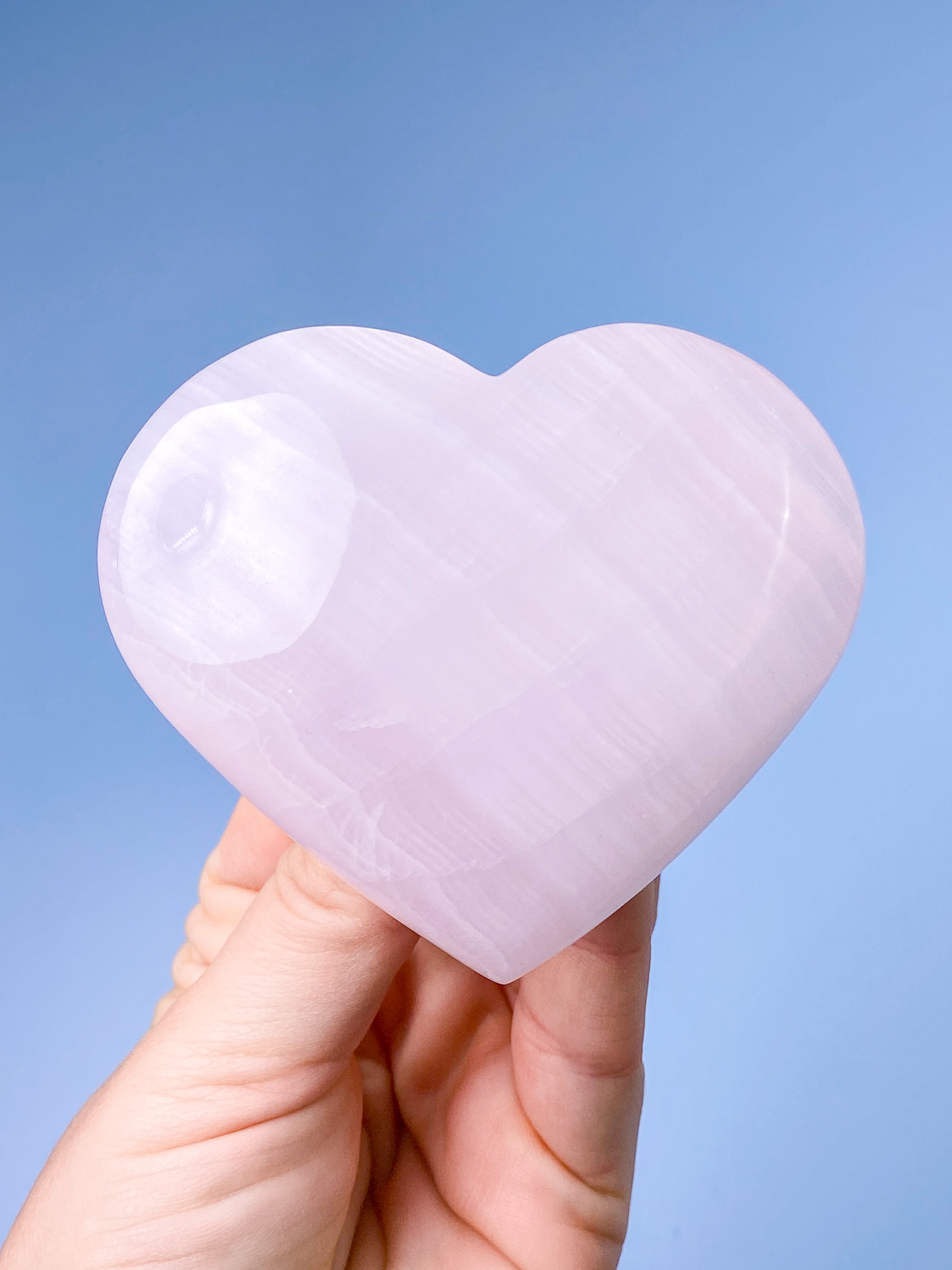 Mangano Calcit Hjerte (Nr. 9)