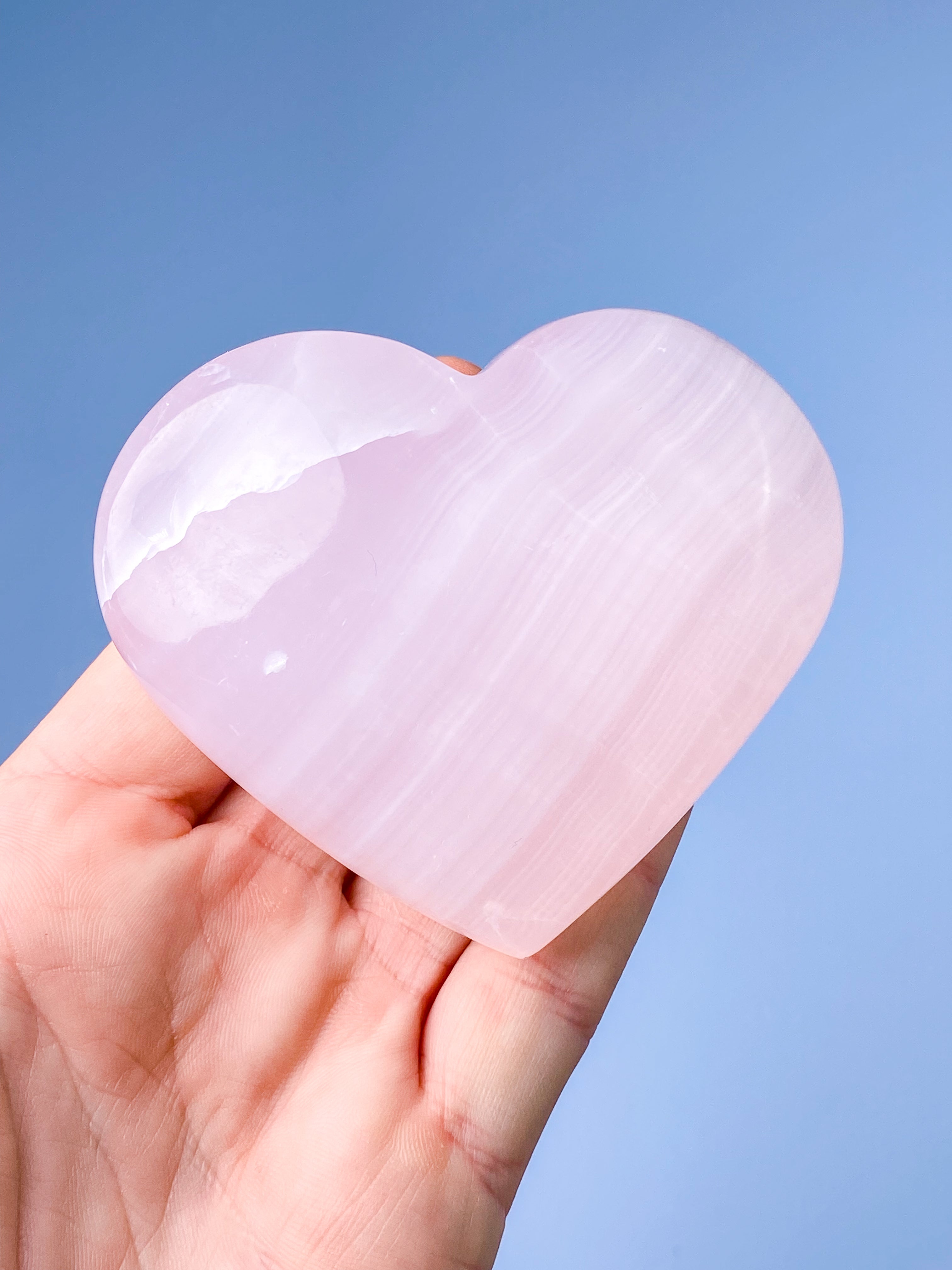 Mangano Calcit Hjerte (Nr. 9)