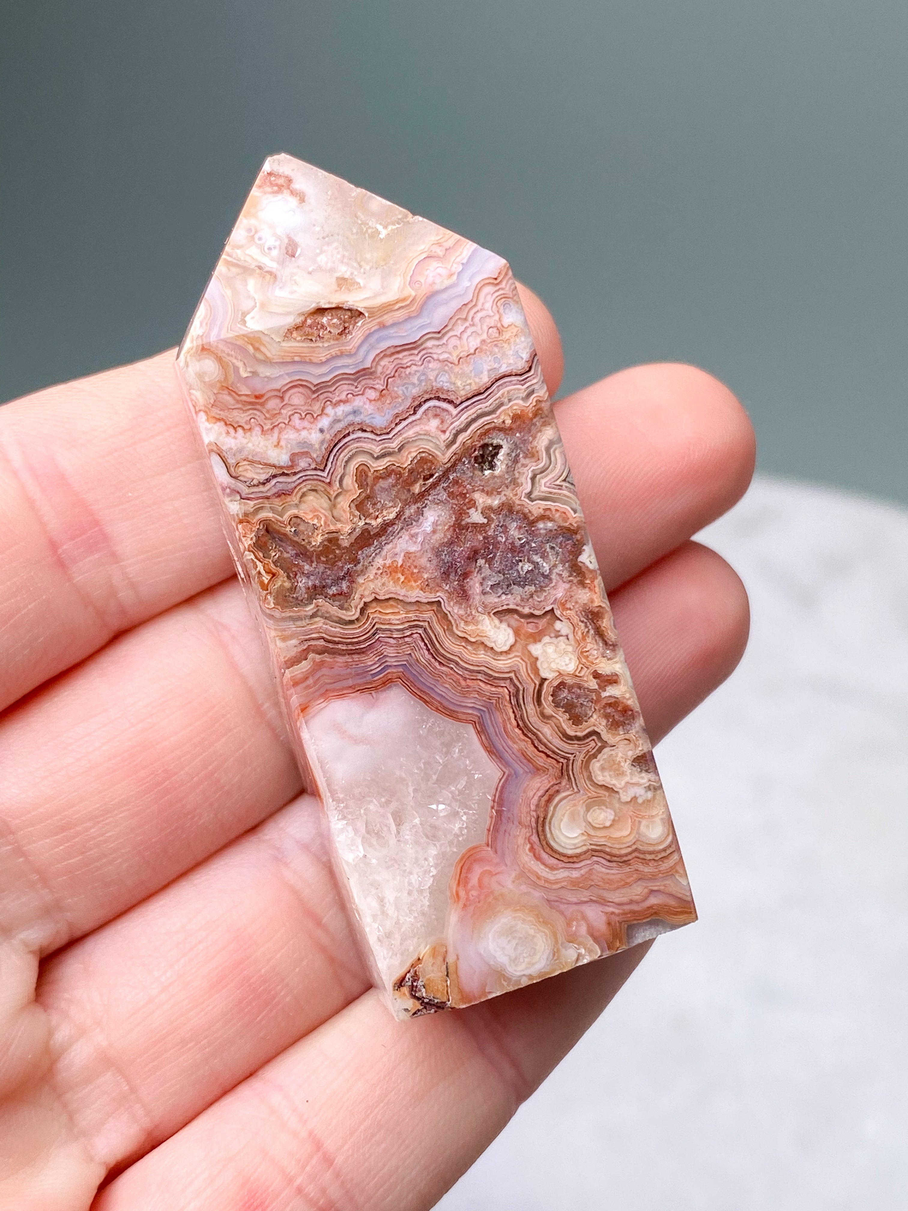 Rød Mexico Agat Tårn (Nr. 4)