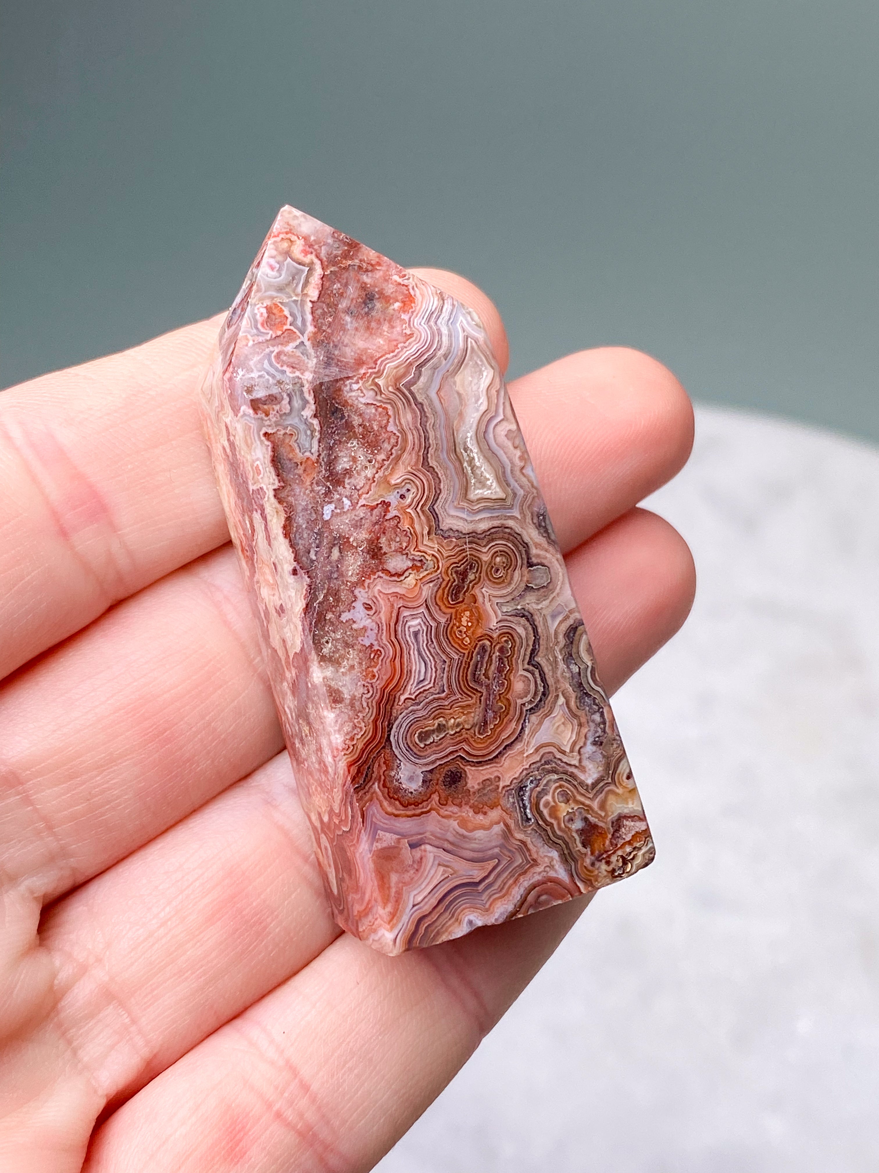 Rød Mexico Agat Tårn (Nr. 6)