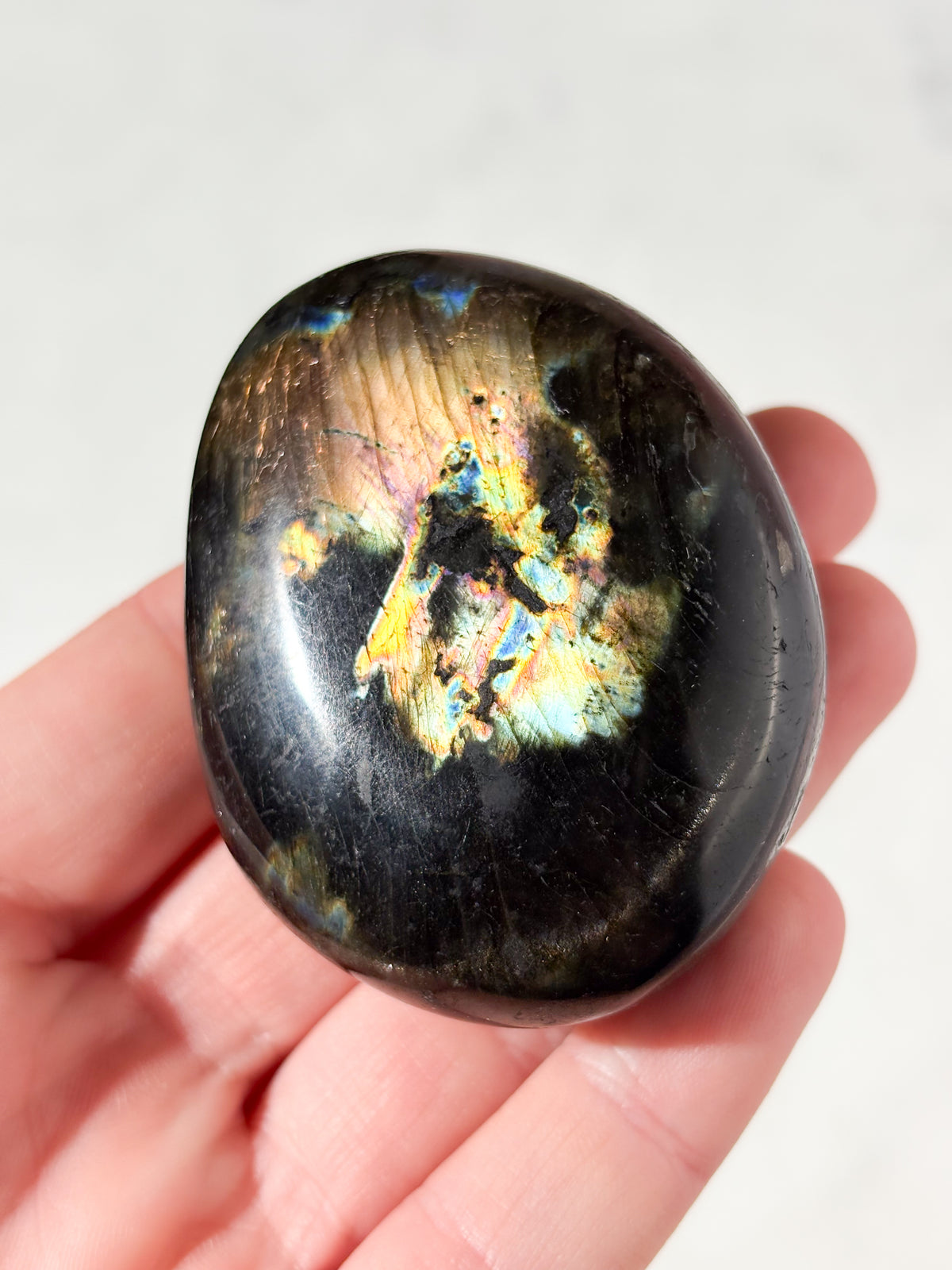 Labradorit Palmstone (Nr. 55)