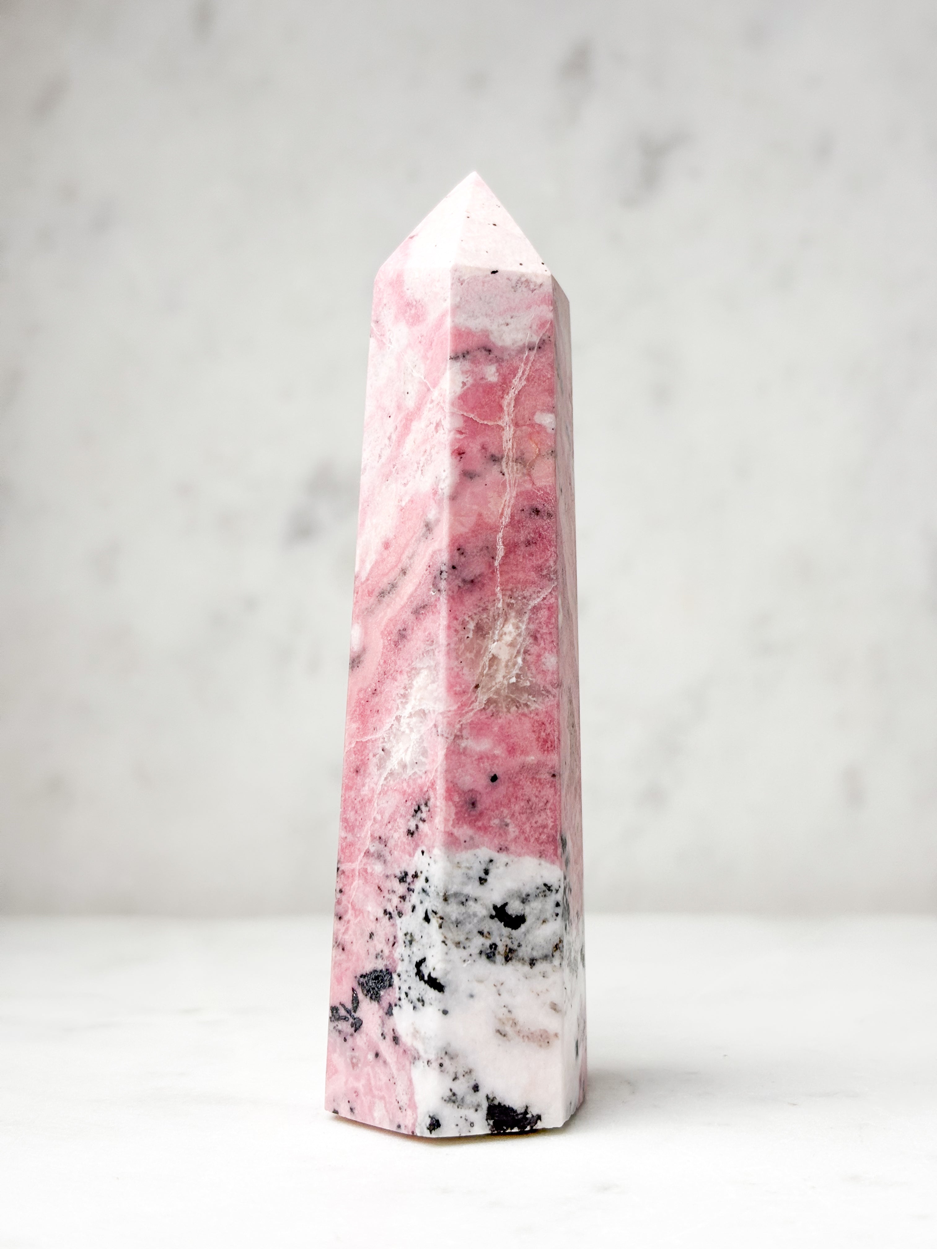 Rosa Rhodocrosit Tårn (Nr. 1)