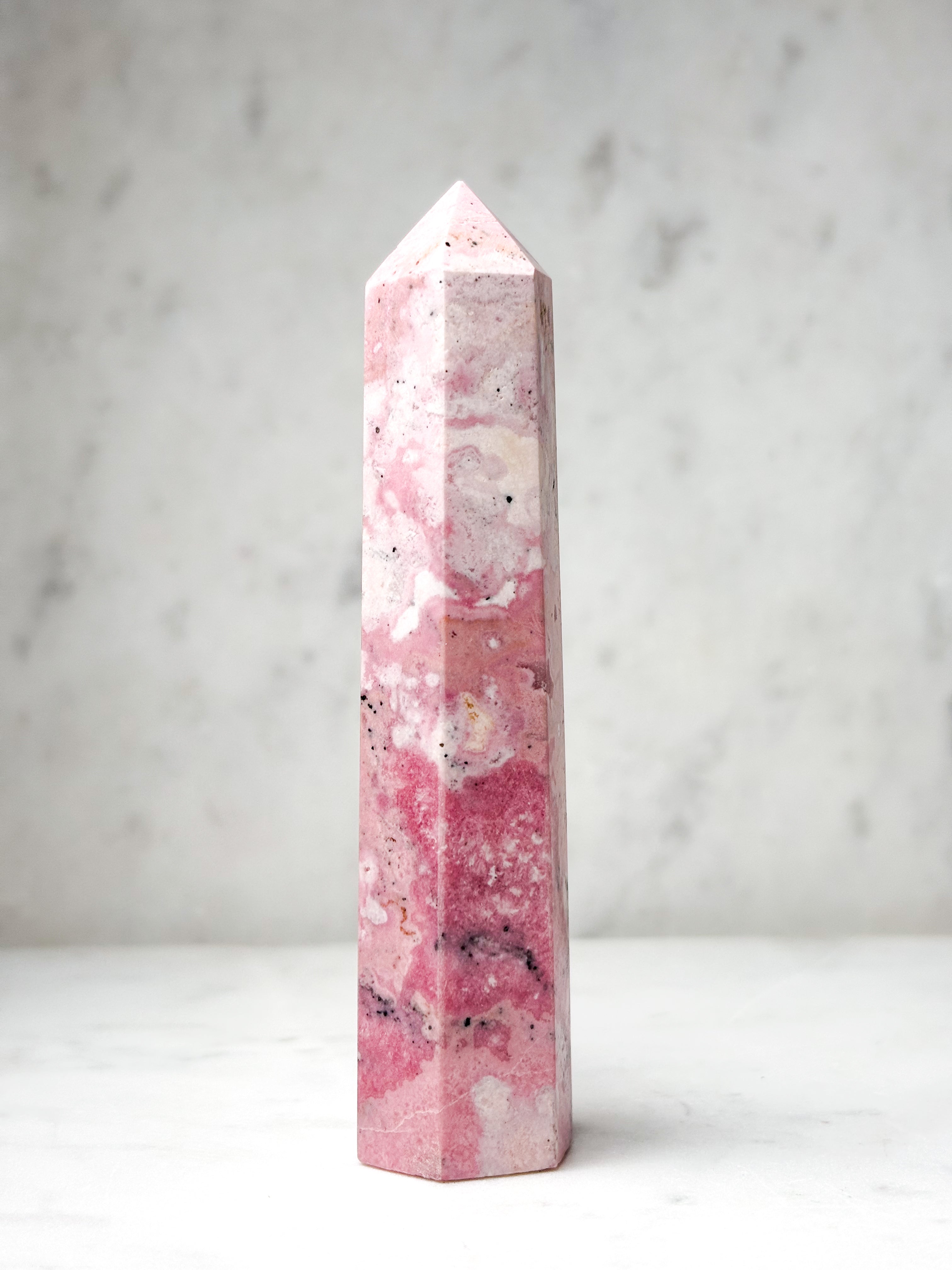 Rosa Rhodocrosit Tårn (Nr. 2)