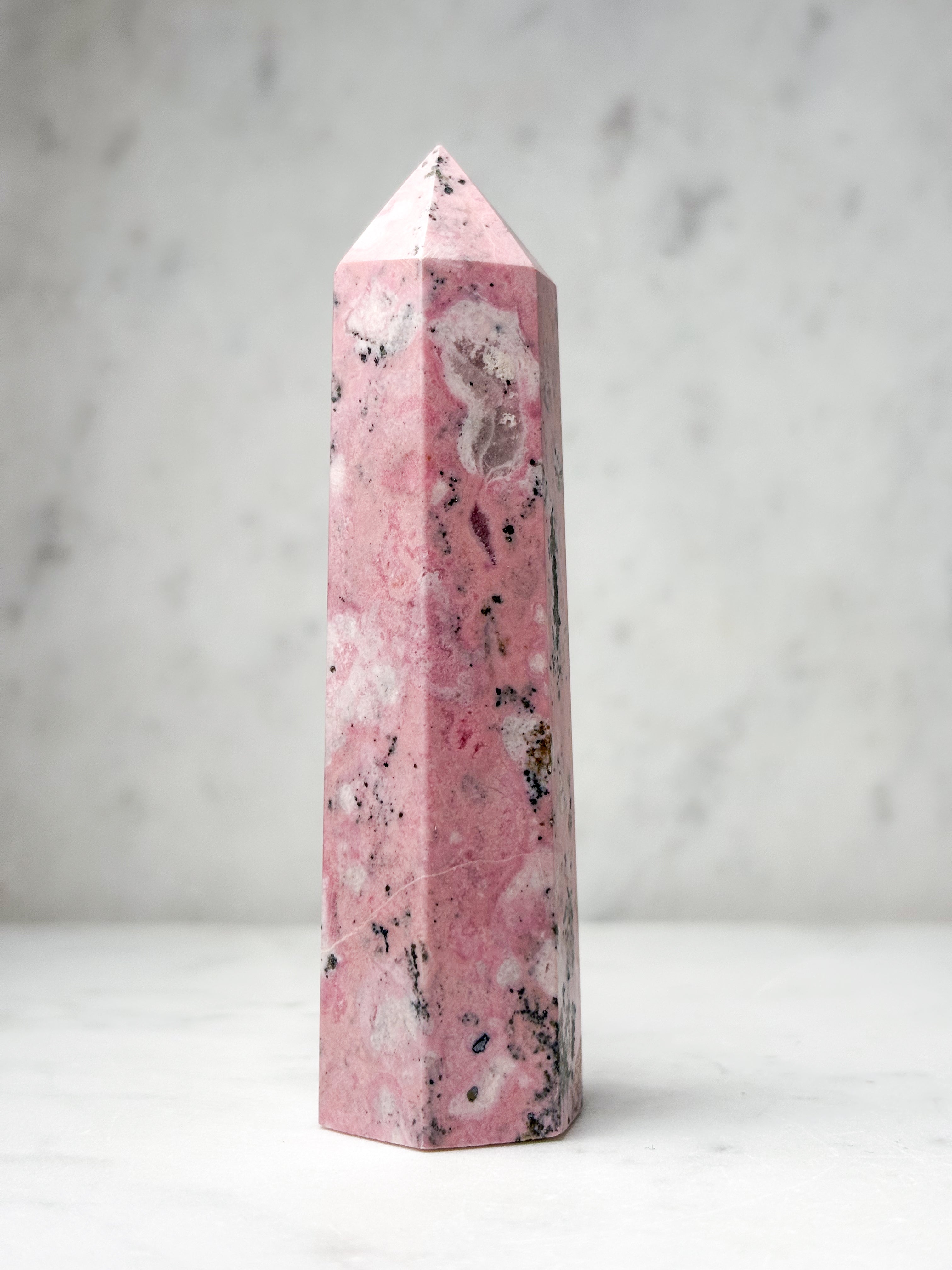 Rosa Rhodocrosit Tårn (Nr. 5)