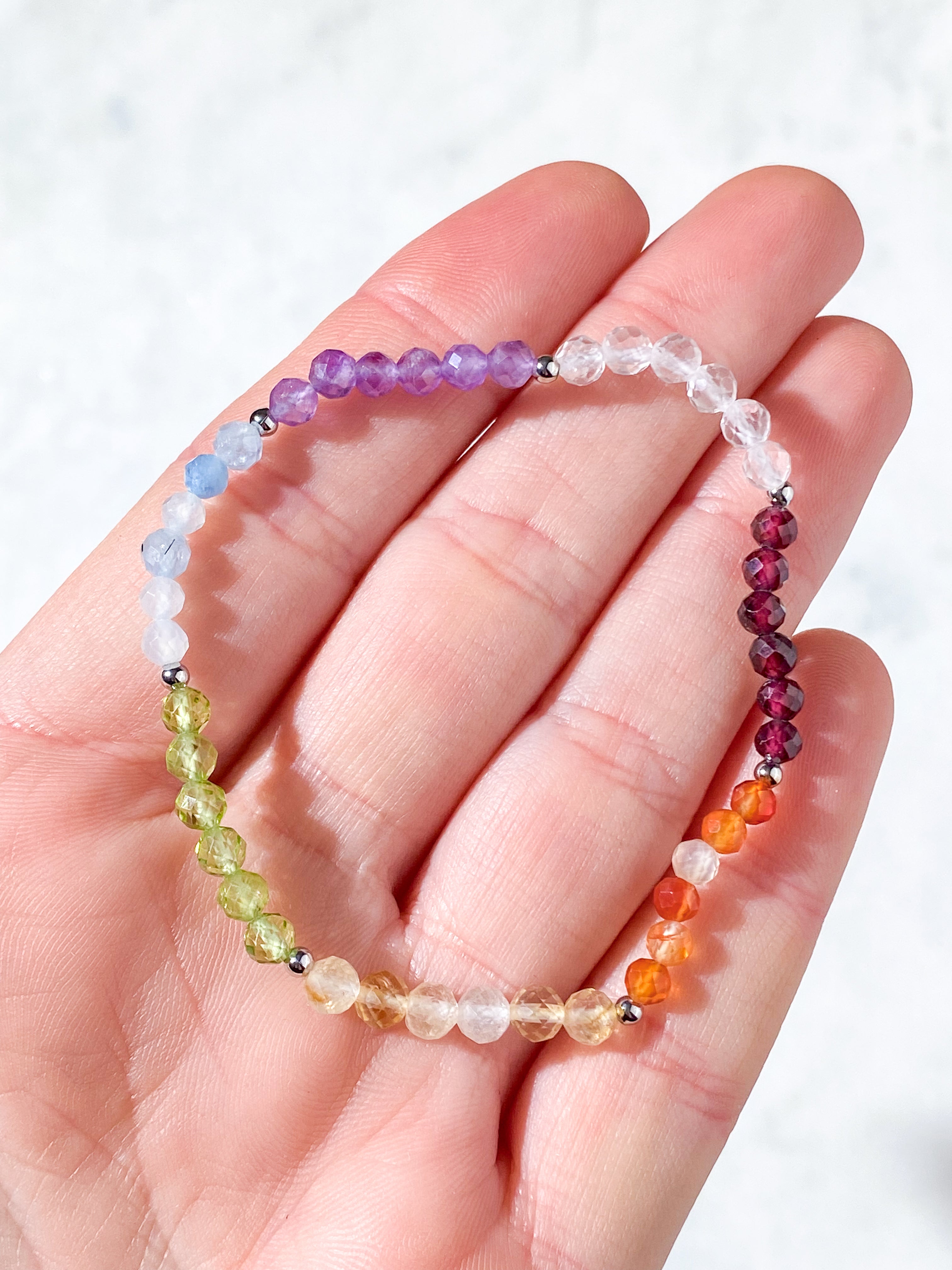 Chakra Armbånd (Facet)