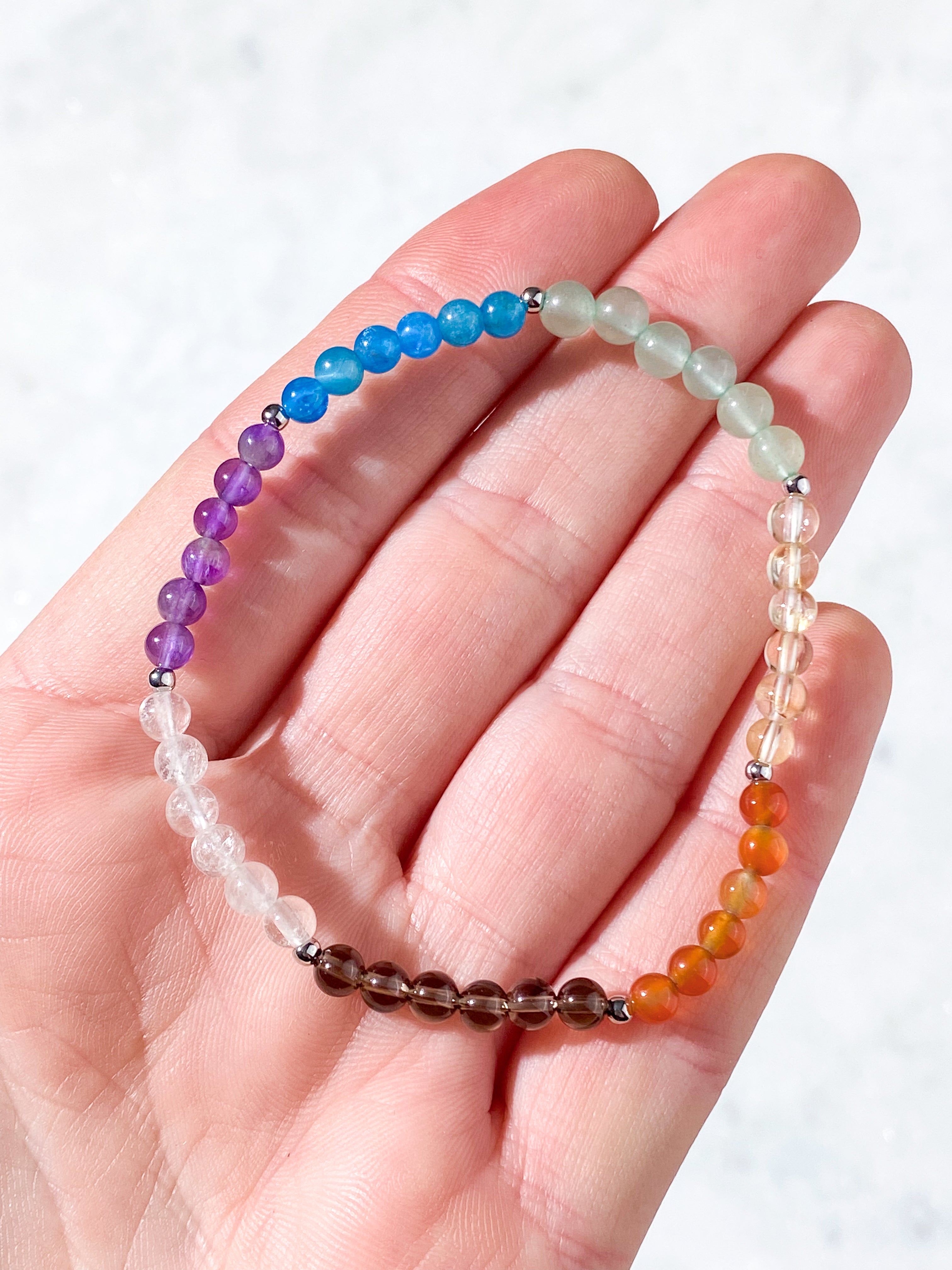 Chakra Armbånd 4 mm