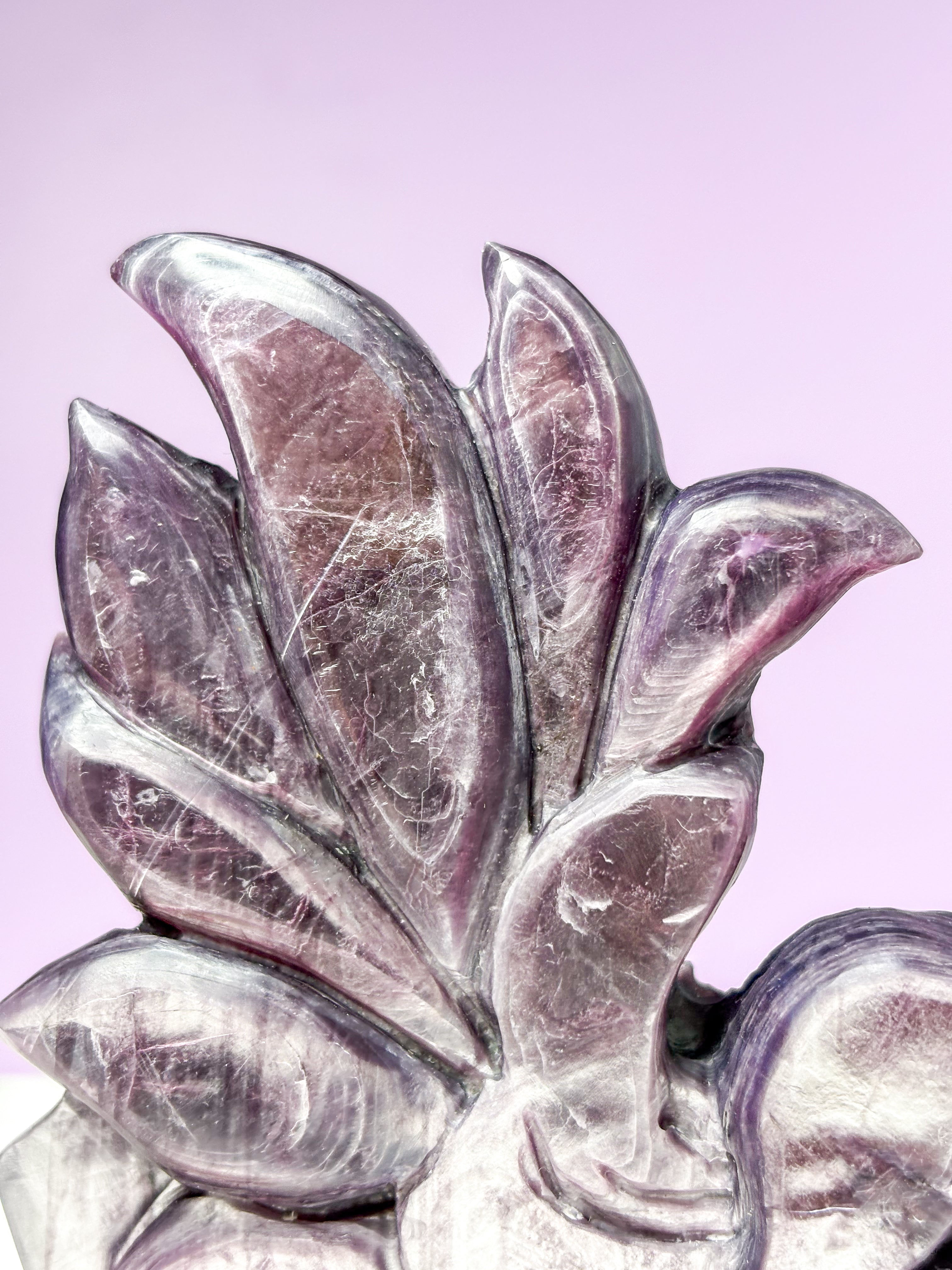 Gemmy Lepidolit Ræv (Nr. 2)