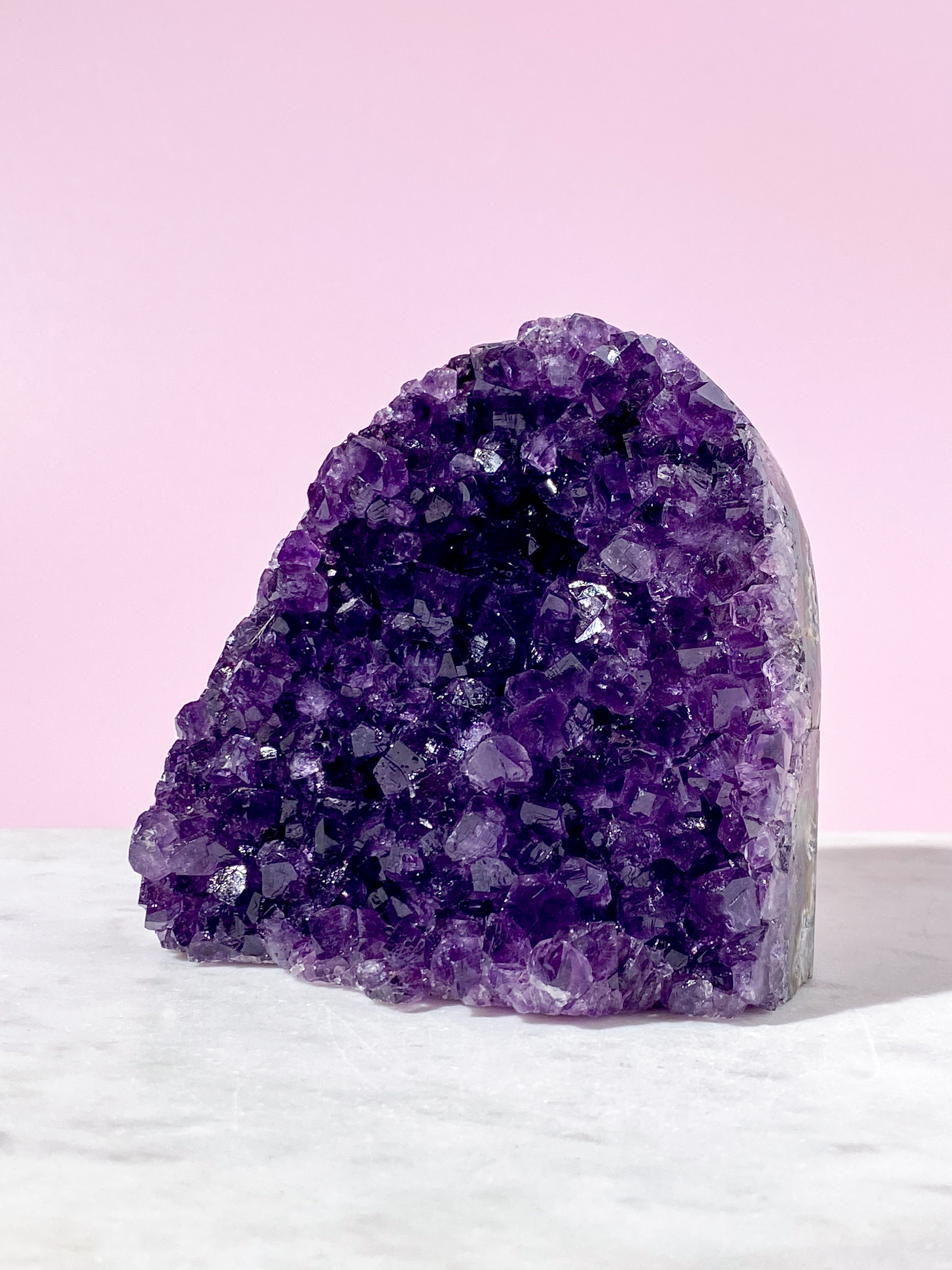 Stående Ametyst Klynge (Nr. 8) Eksklusiv Kvalitet