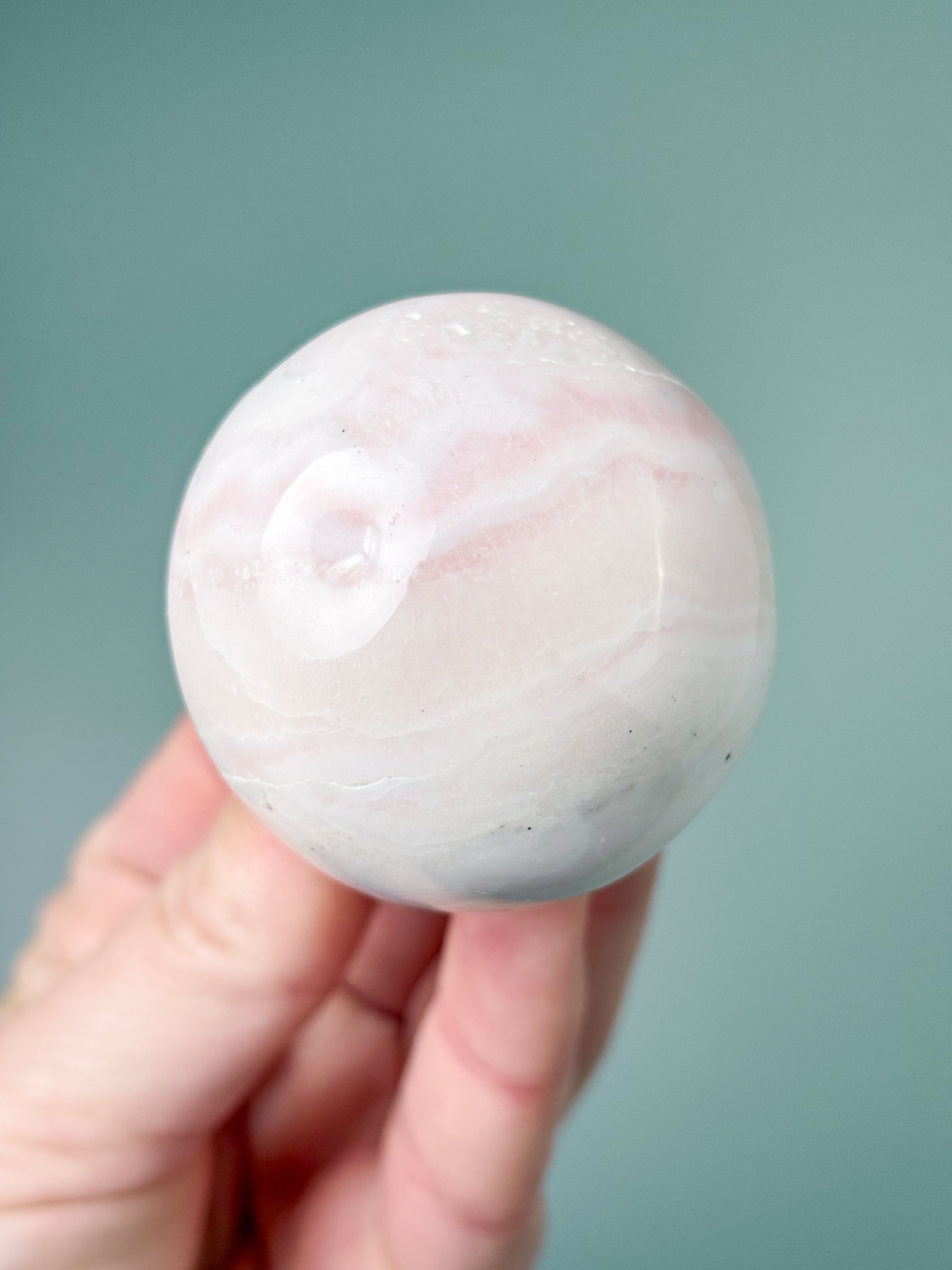 Mangano Calcit Kugle (Nr. 5)